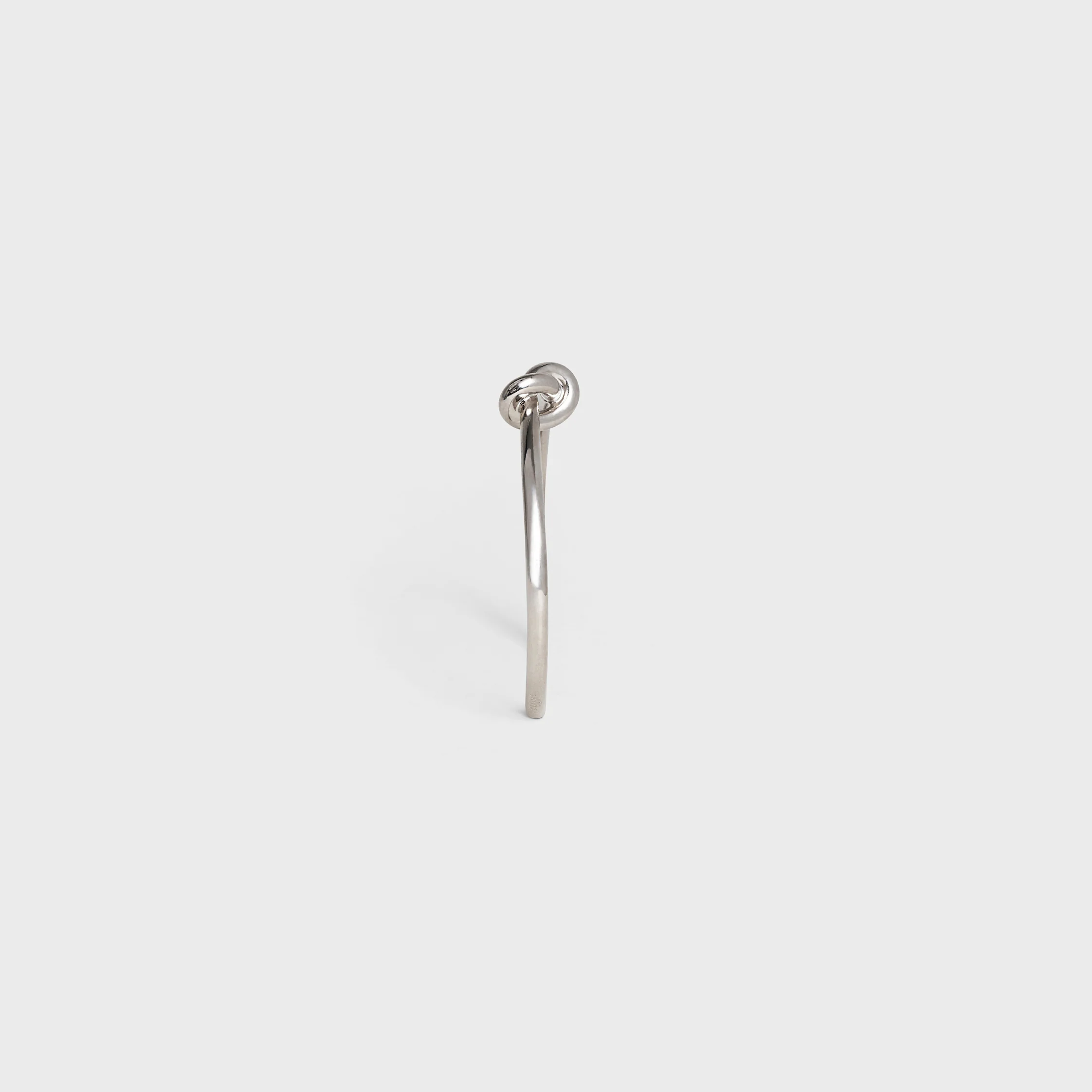 Bracelet extra-fin en laiton avec finition rhodié