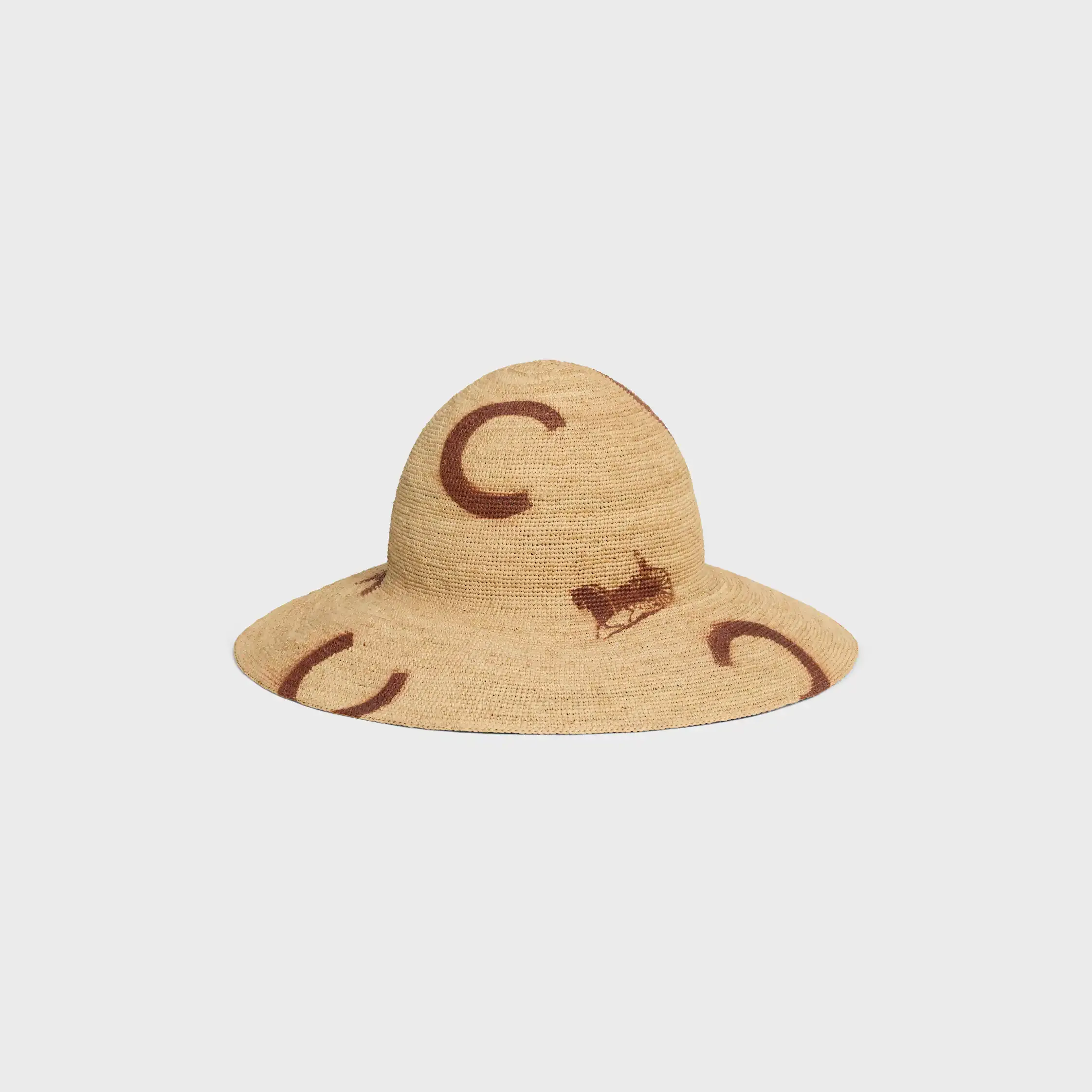 chapeau en raphia