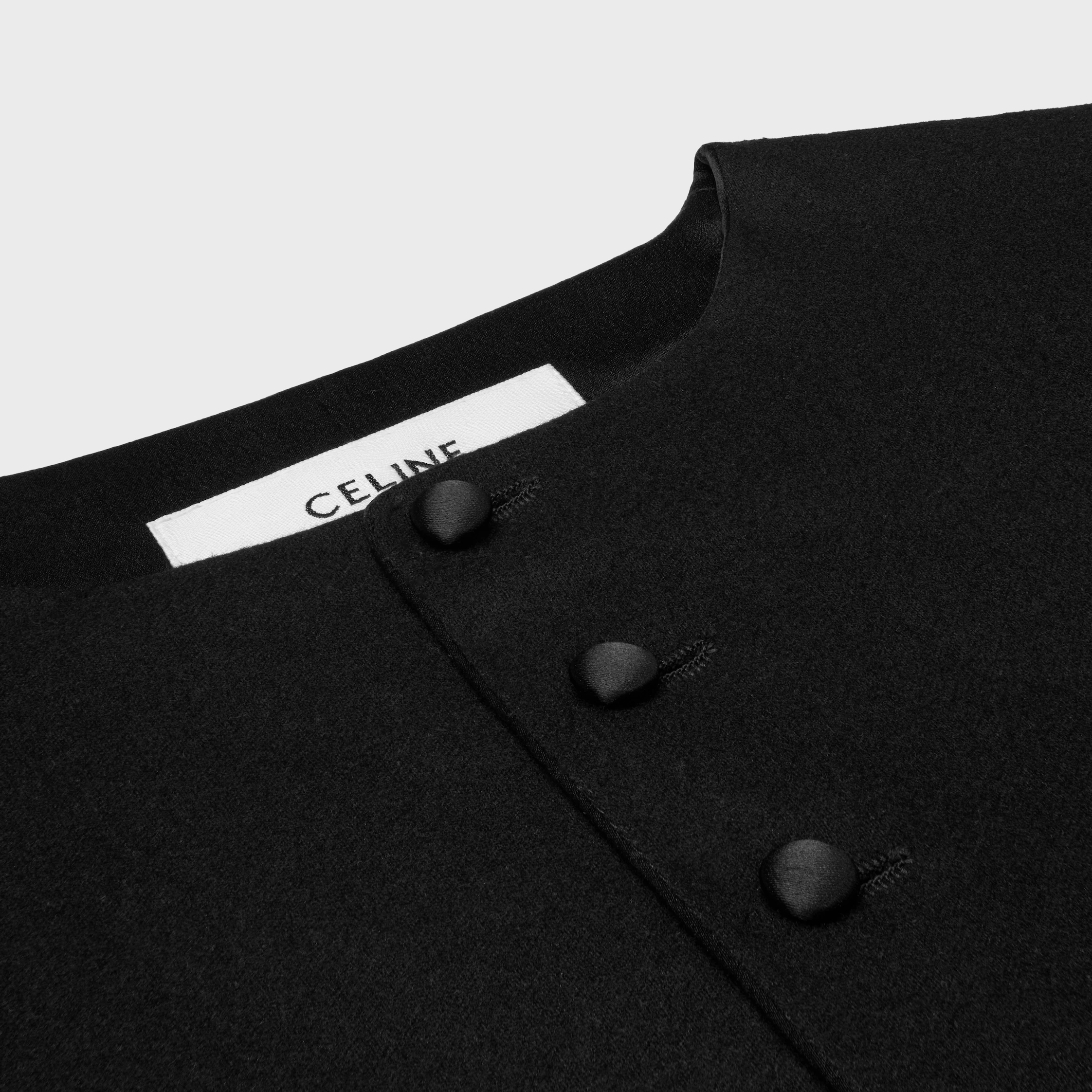 cardigan en flanelle de cachemire