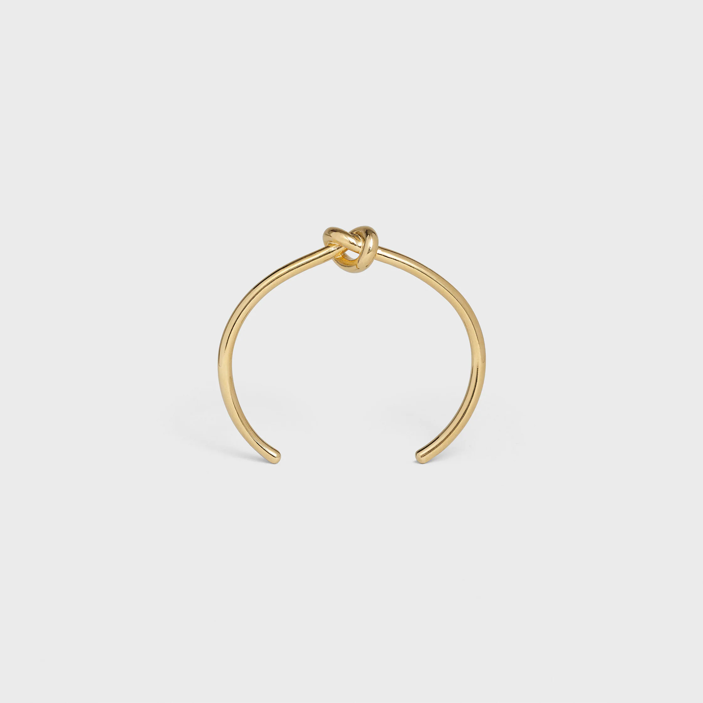 Bracelet extra-fin en laiton avec finition or