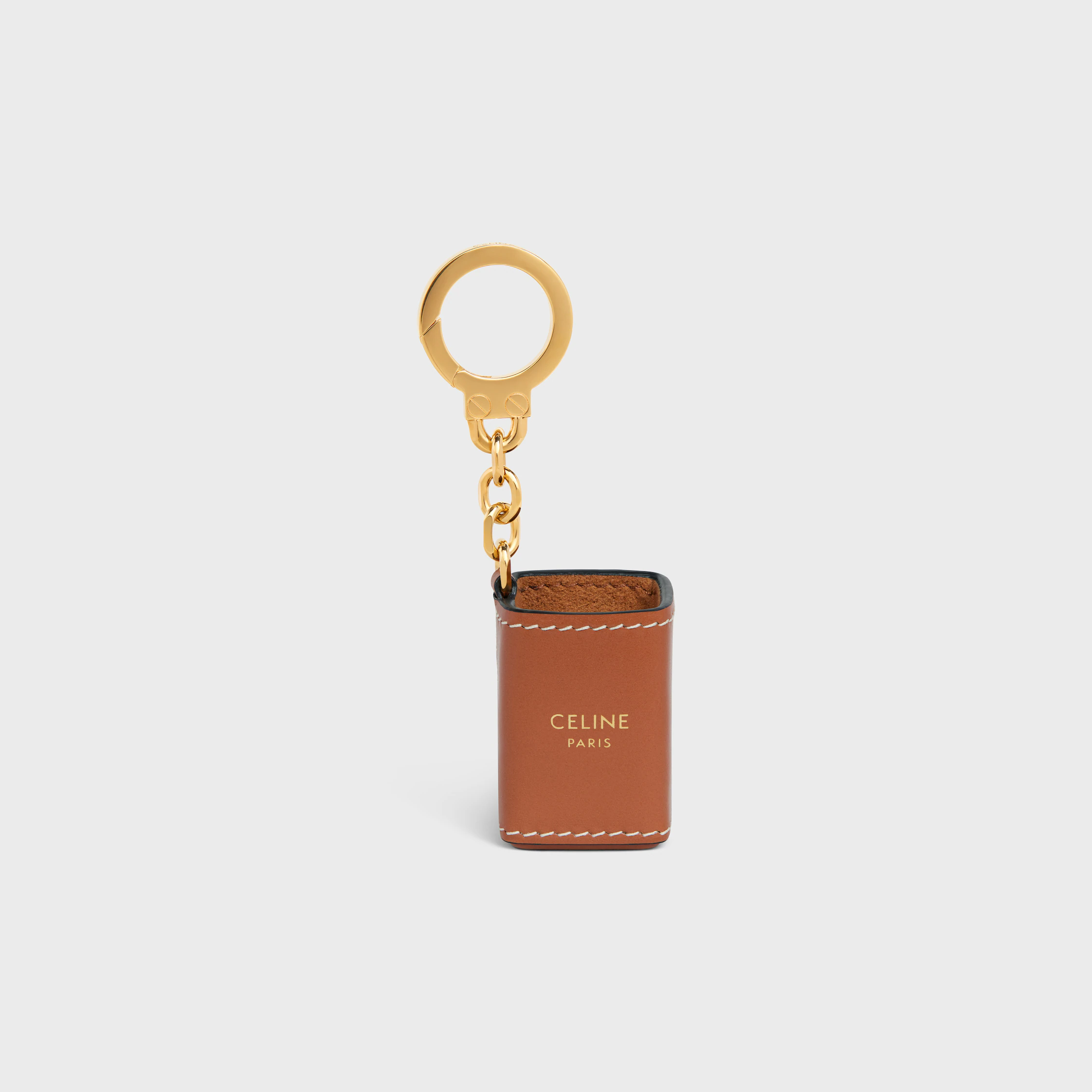 Charms Porte-parfum Miniature en Cuir de Veau