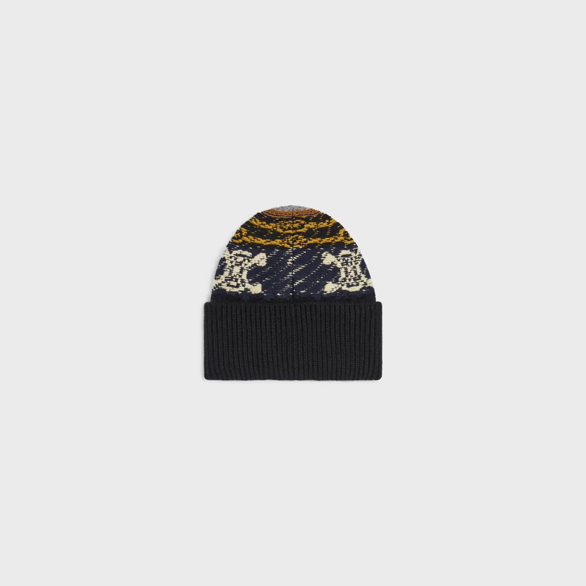 bonnet IN jacquard cachemire
