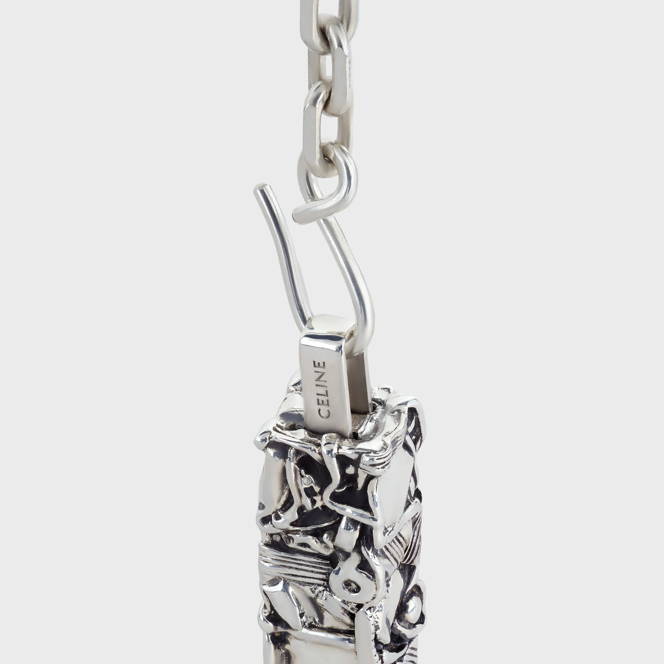 Collier de compression Celine César en argent sterling