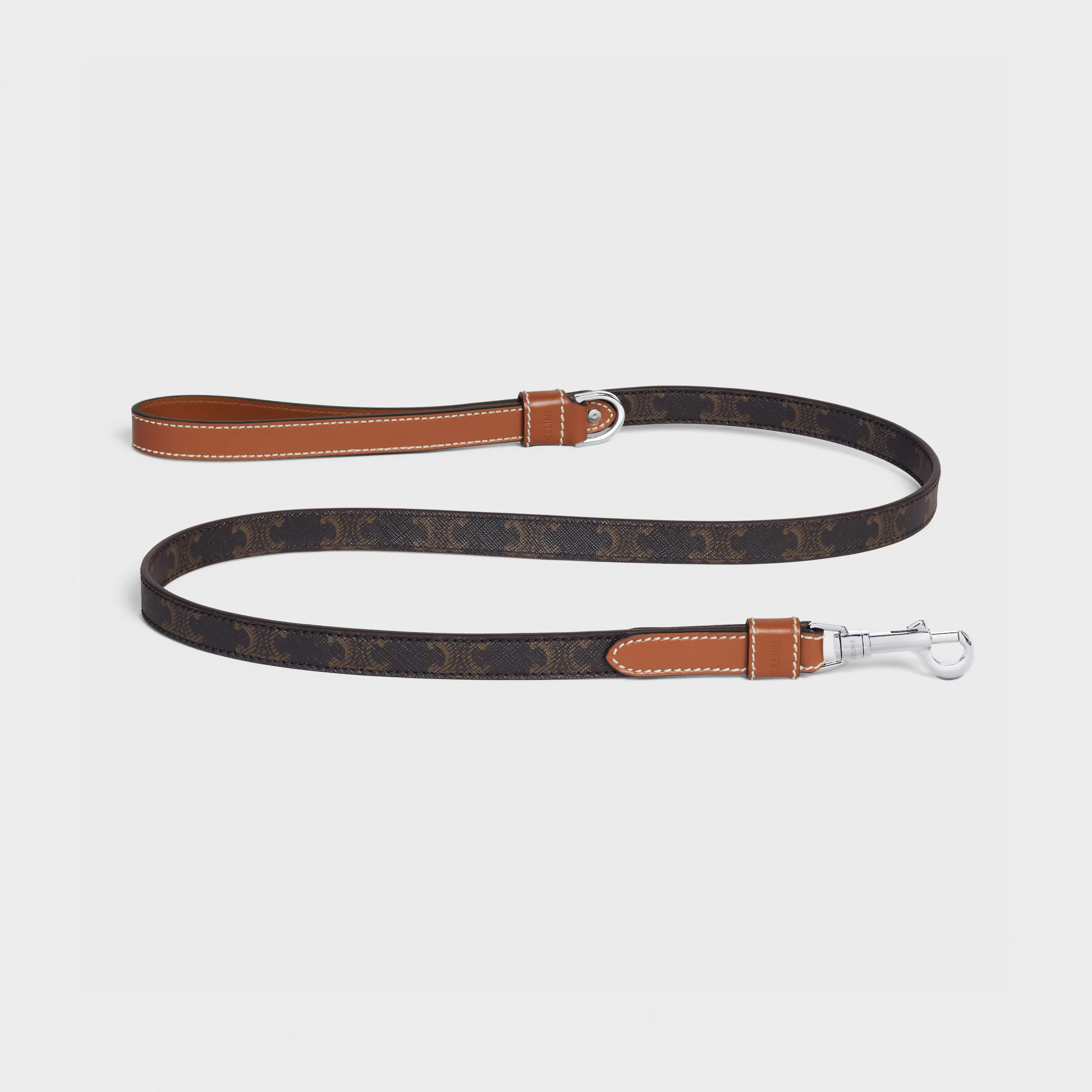 Harnais Fin pour Chien en Toile Triomphe et Cuir de Veau