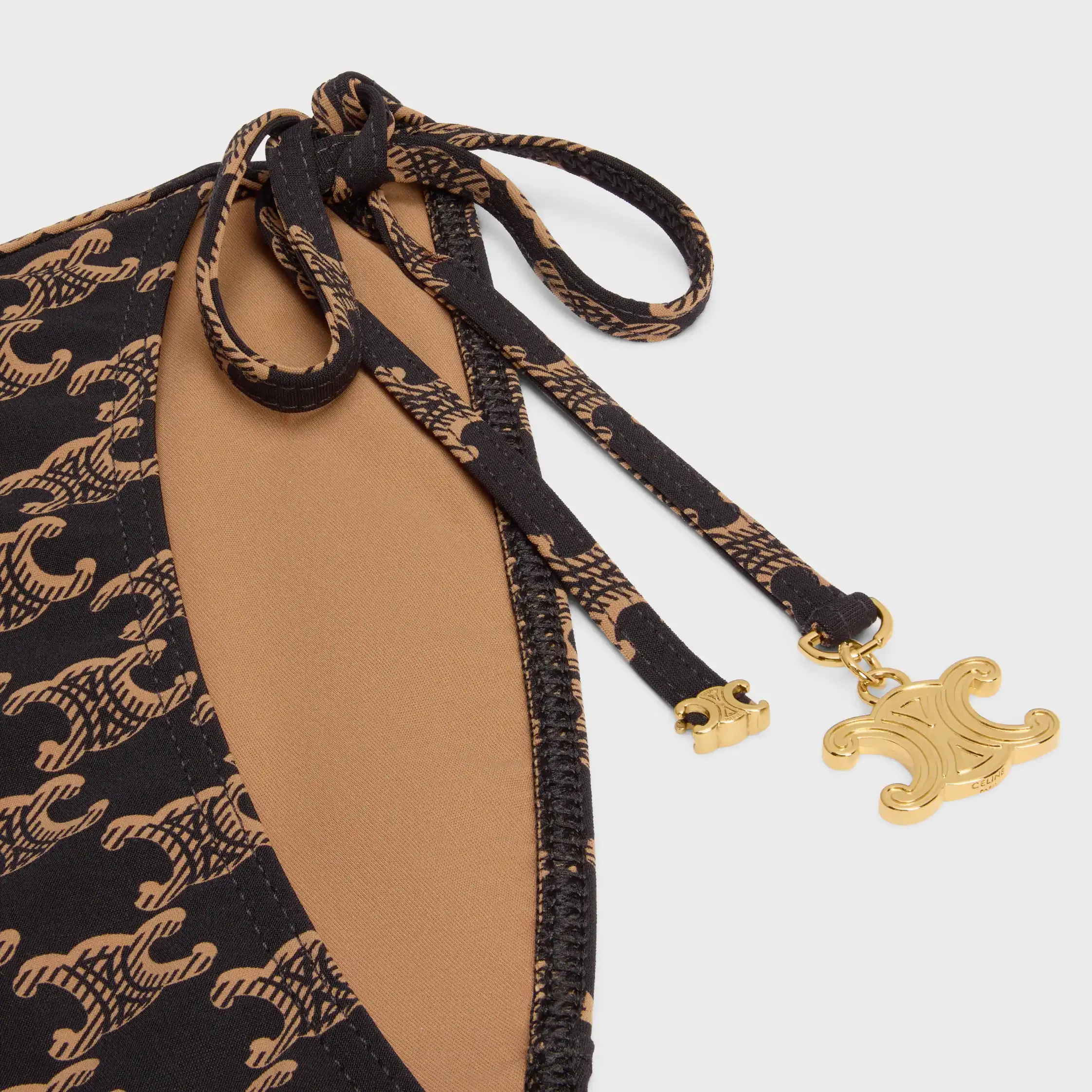 bas de maillot de bain triomphe IN jersey mat à monogramme