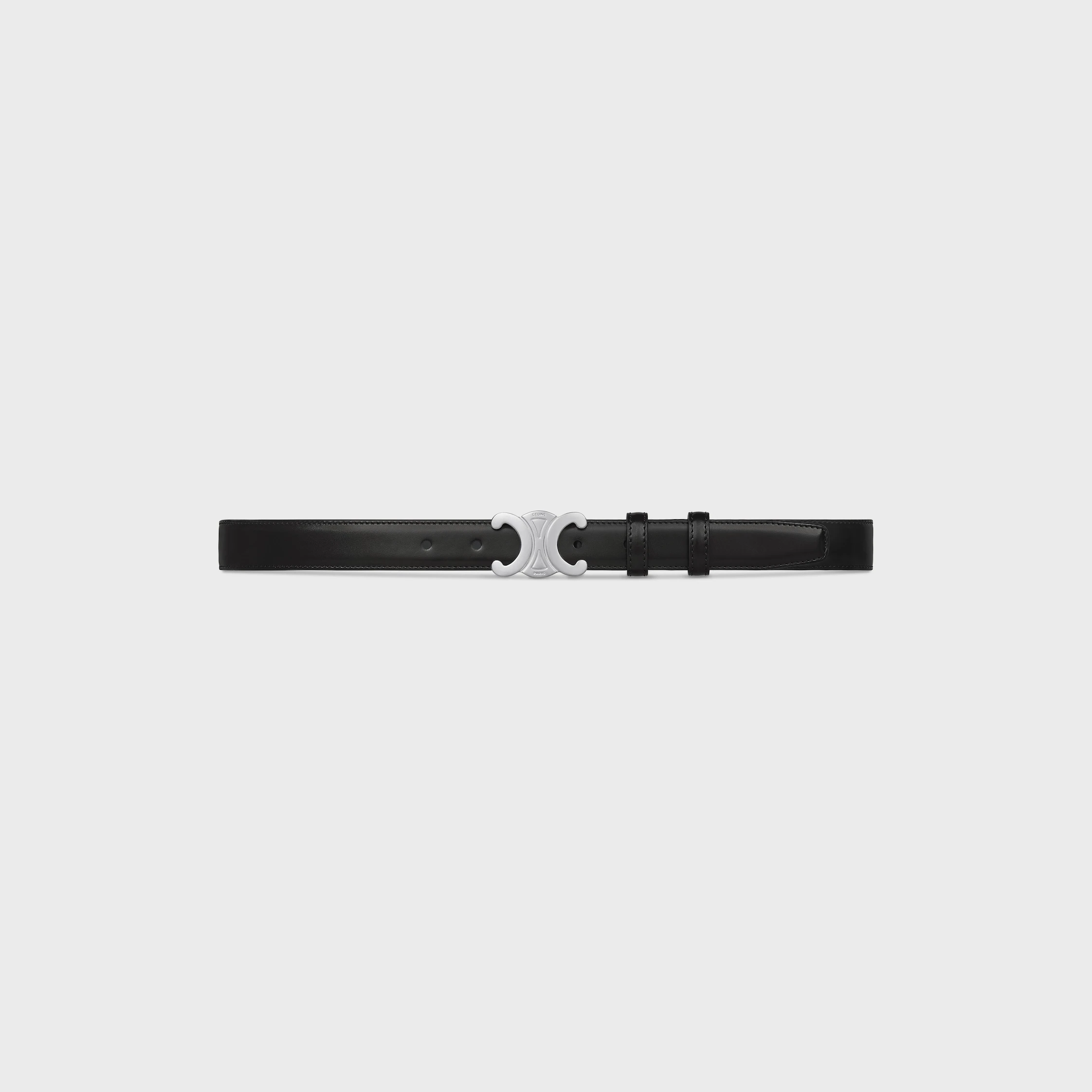 Ceinture Triomphe 25 MM EN CUIR TAURIILLON