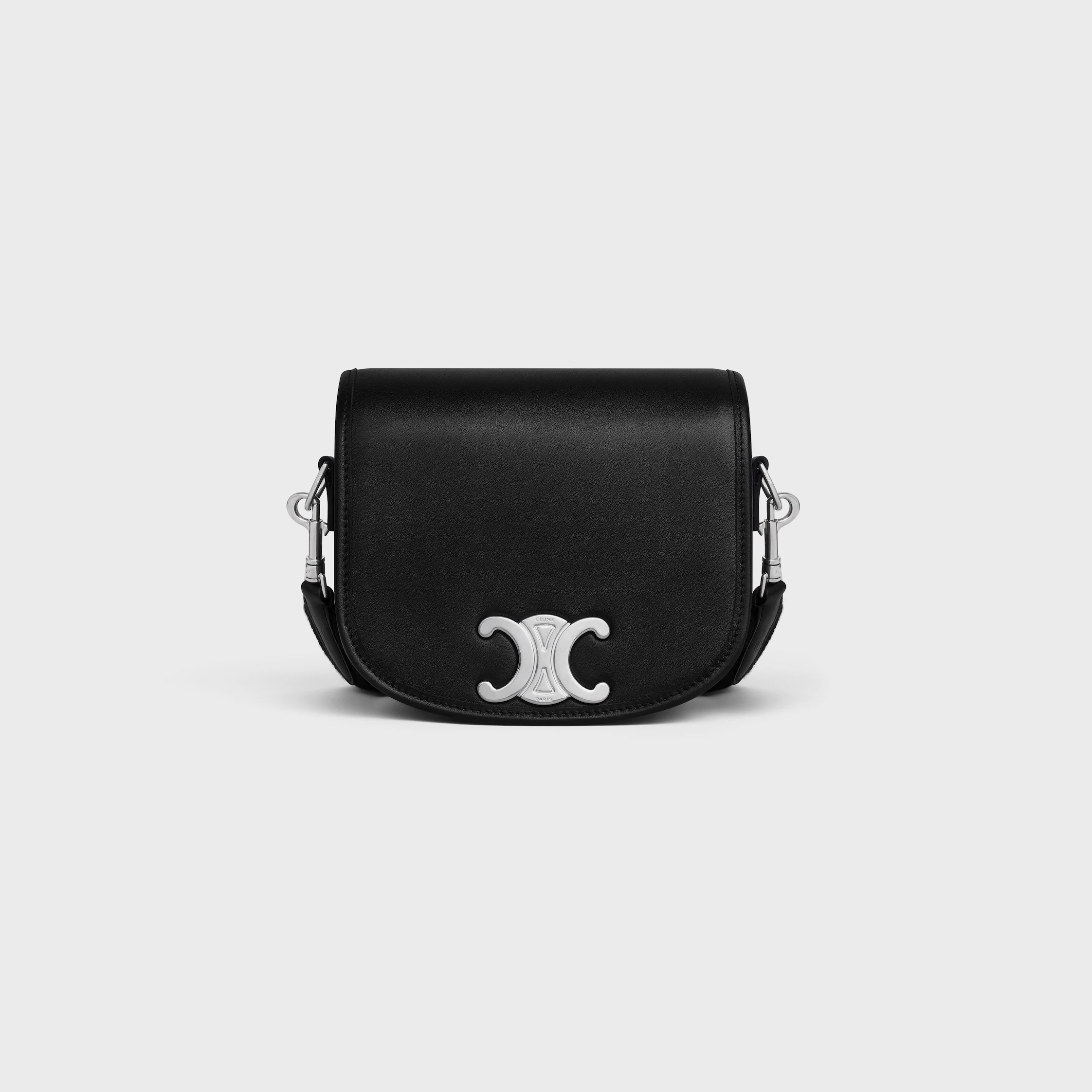PETIT SAC À MAIN À BRETELLE TRIOMPHE EN VEAU SOUPLE