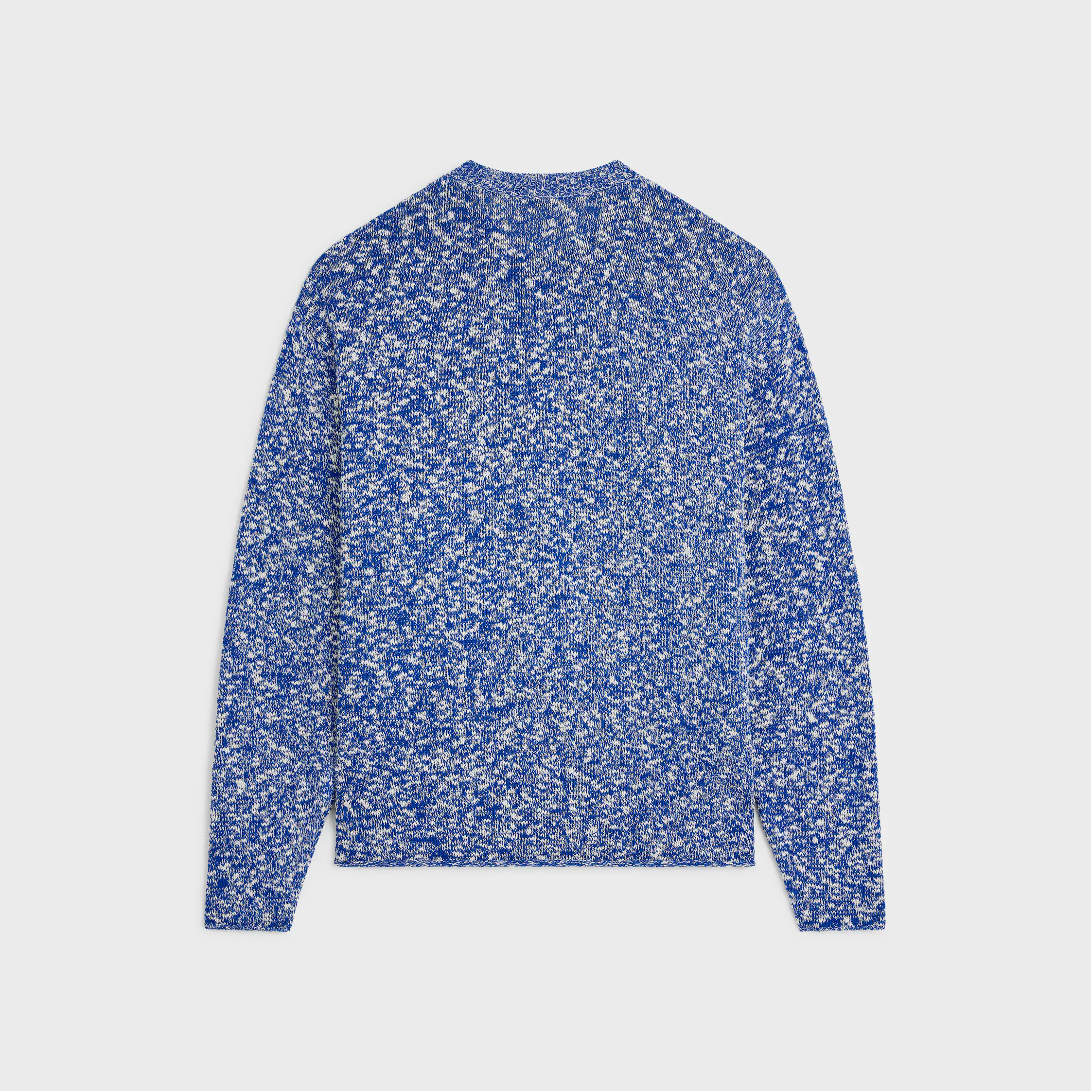pull-over oversize en coton mouliné