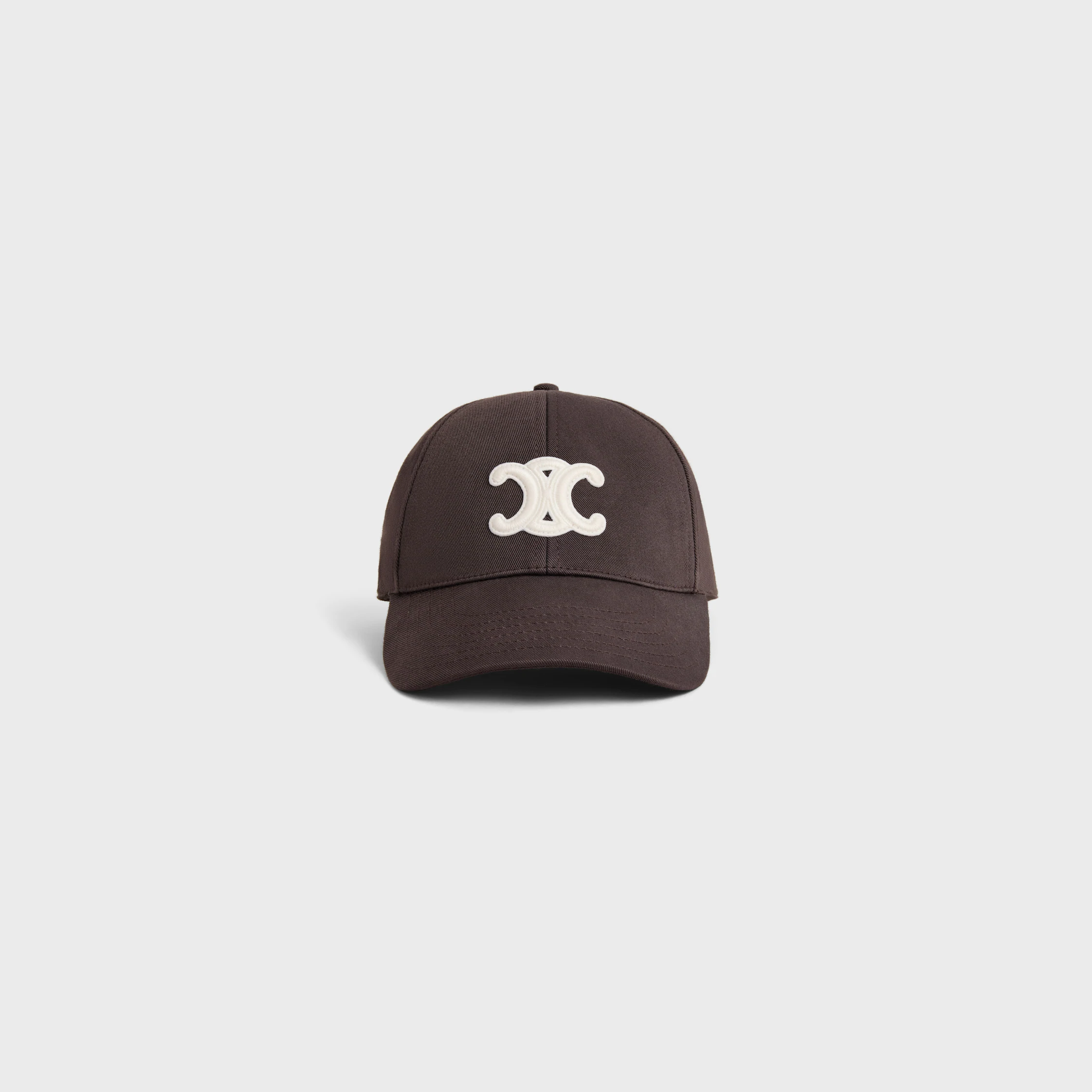 Casquette triomphe en coton gabardine lavé
