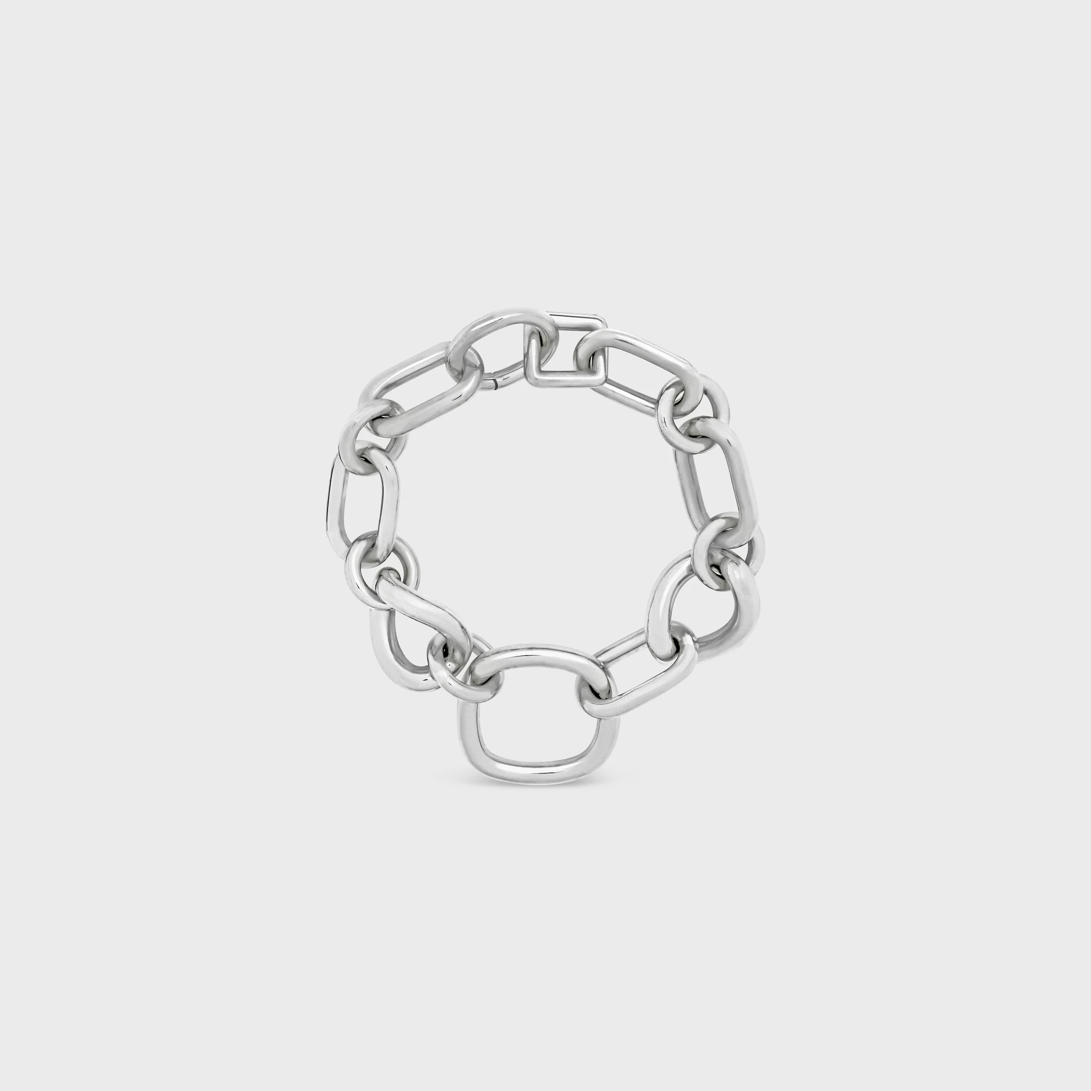 CHARM MINCE MODERNE EN LAITON FINI RHODIUM