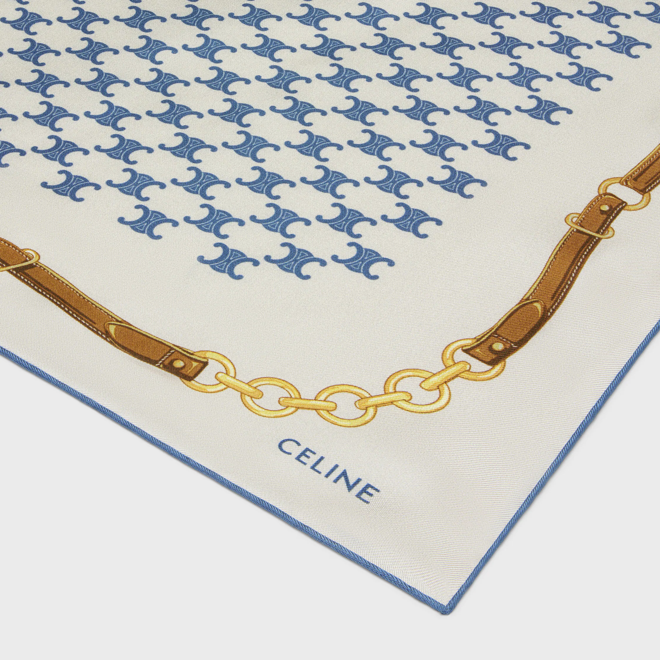 bandana en soie twill patrimoniale