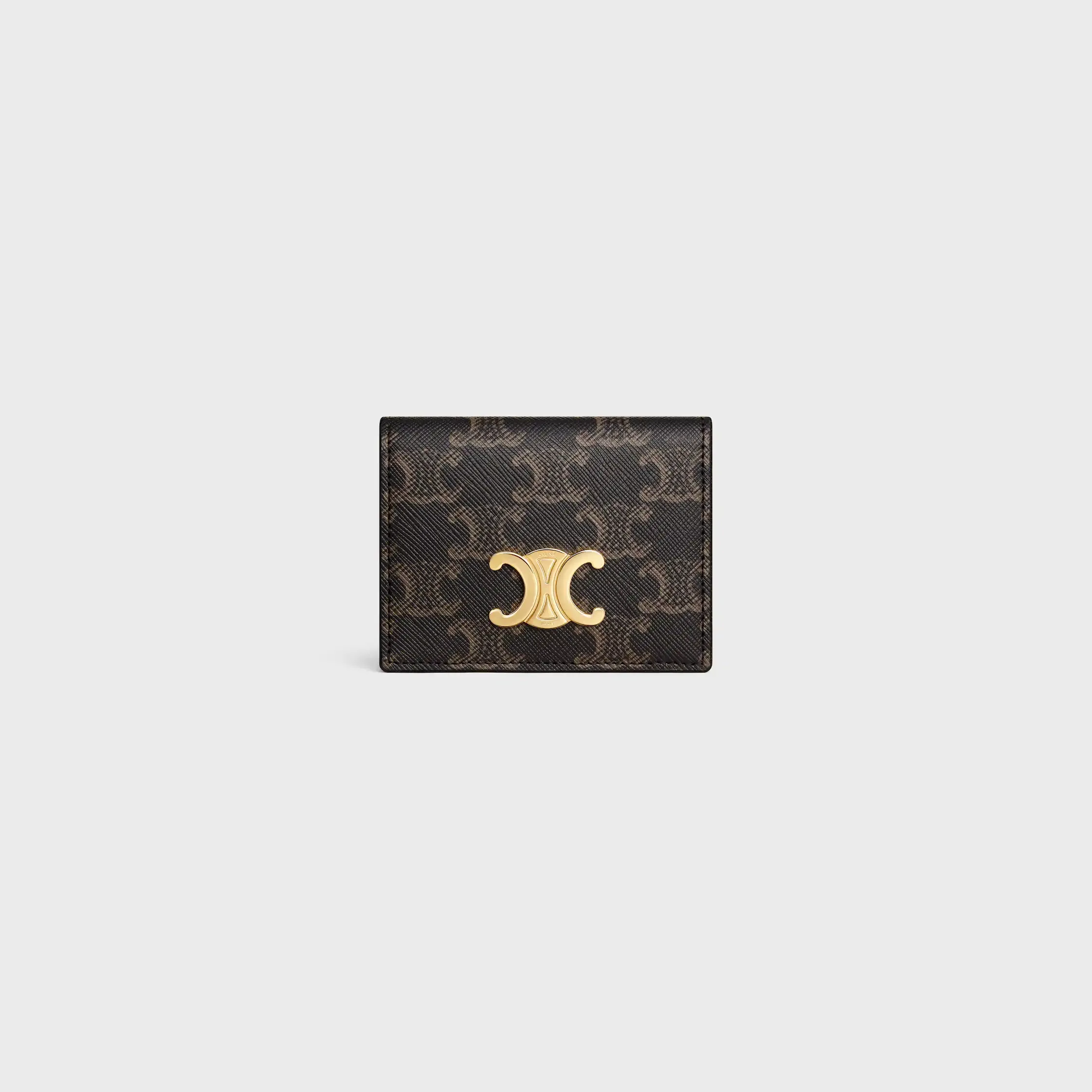 PORTÉE DE CARTE BI-FOLD TRIOMPHE EN TISSU TRIOMPHE
