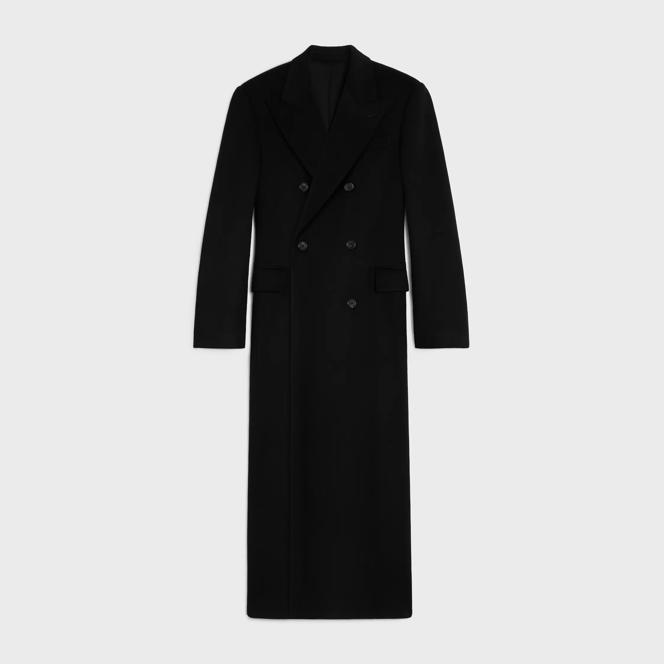 manteau en tissu laine