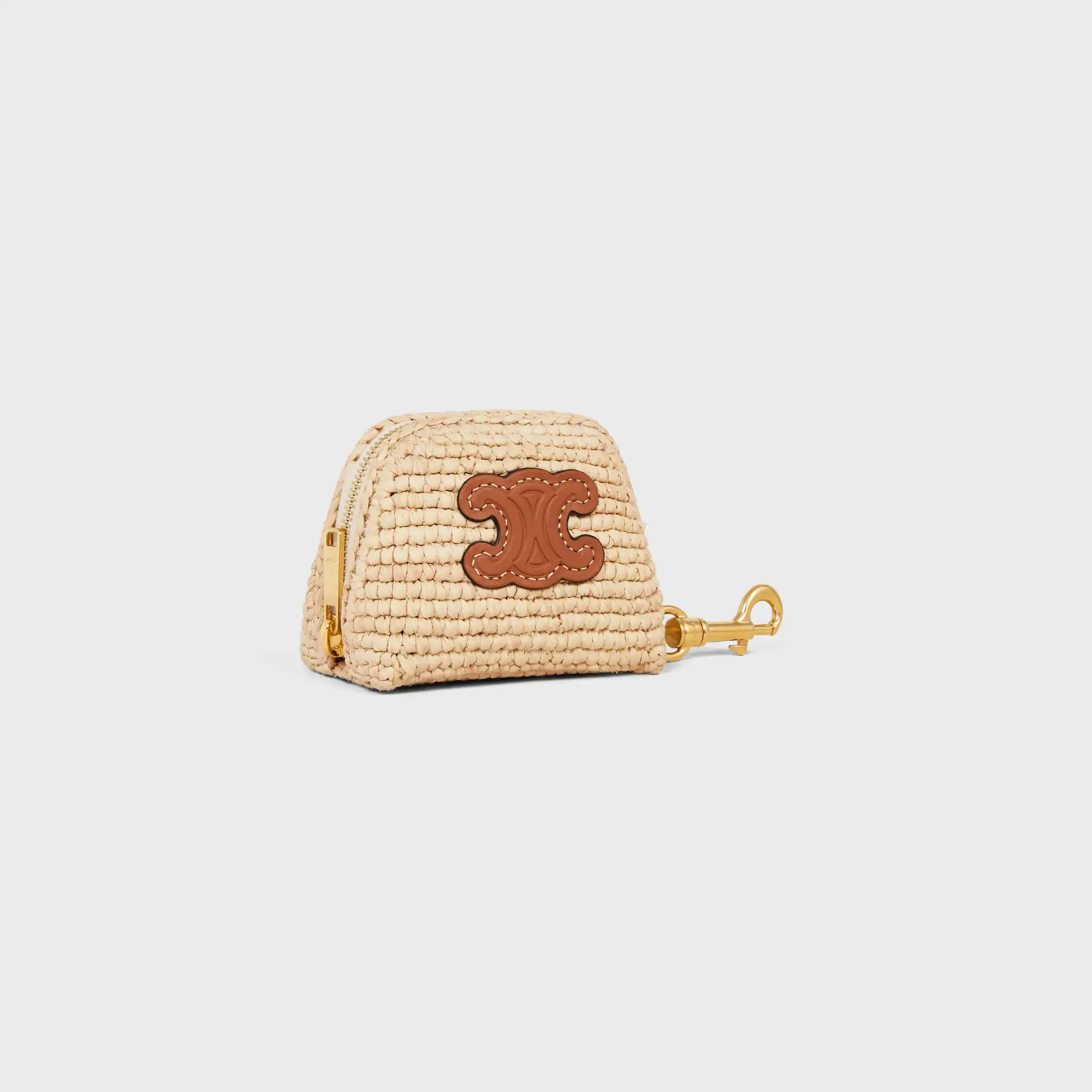 MICRO TRIOMPHE CHARM EN RAPHIA