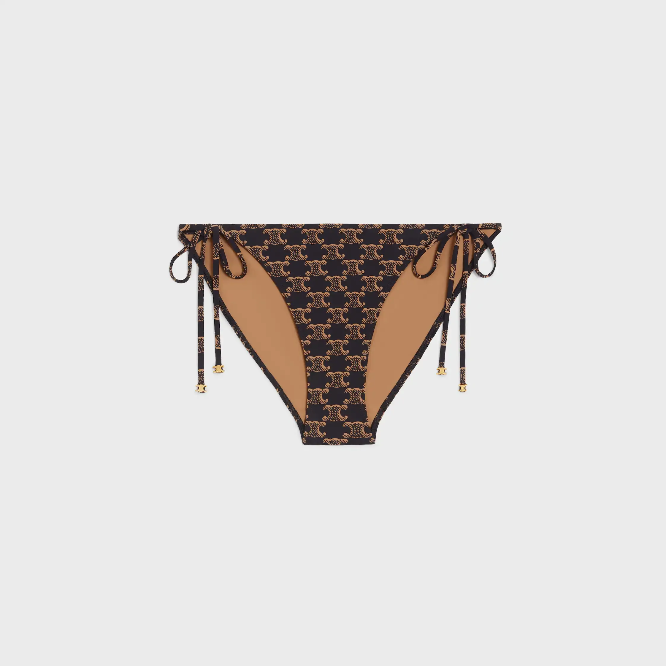 bas de maillot de bain en jersey mat à monogramme