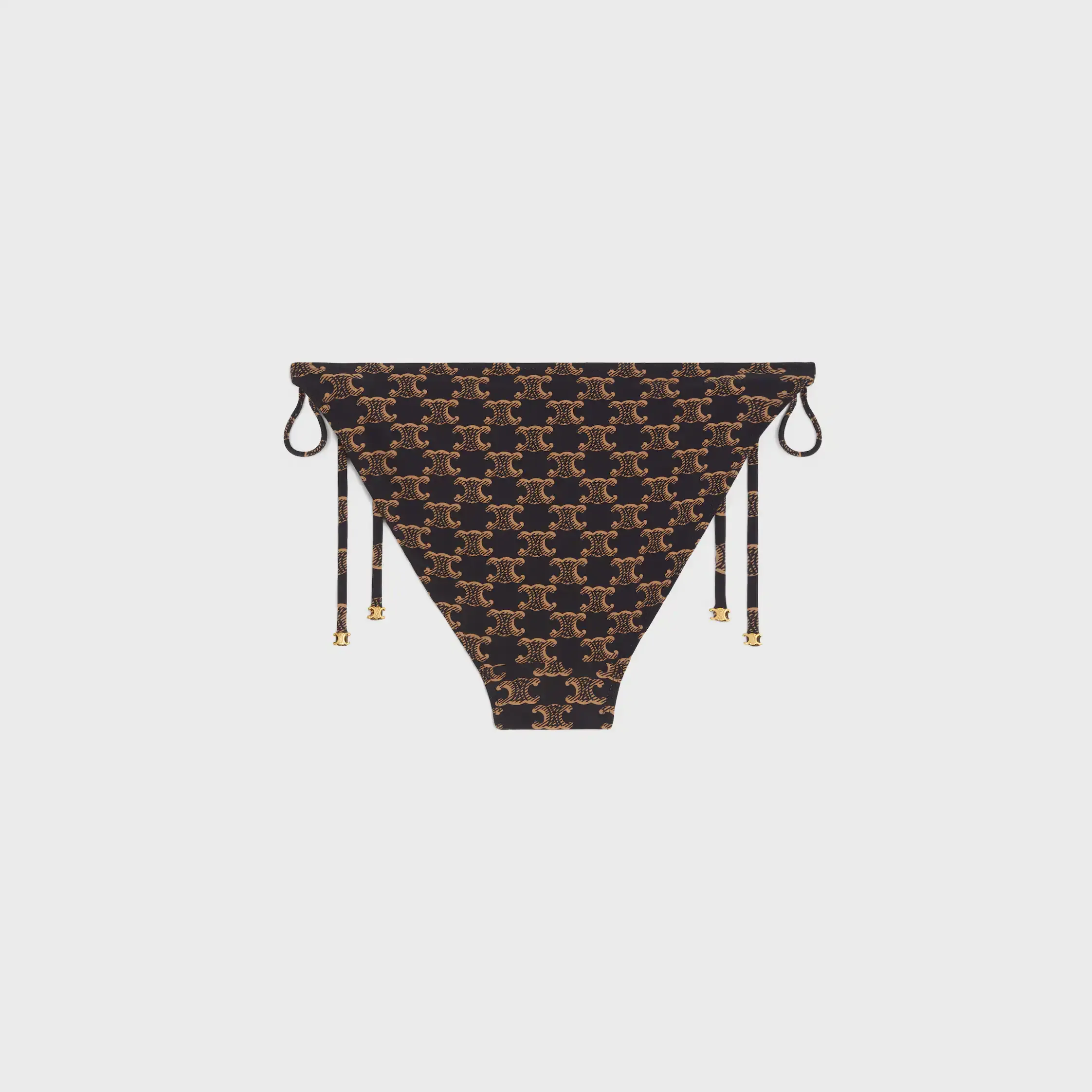 bas de maillot de bain en jersey mat à monogramme