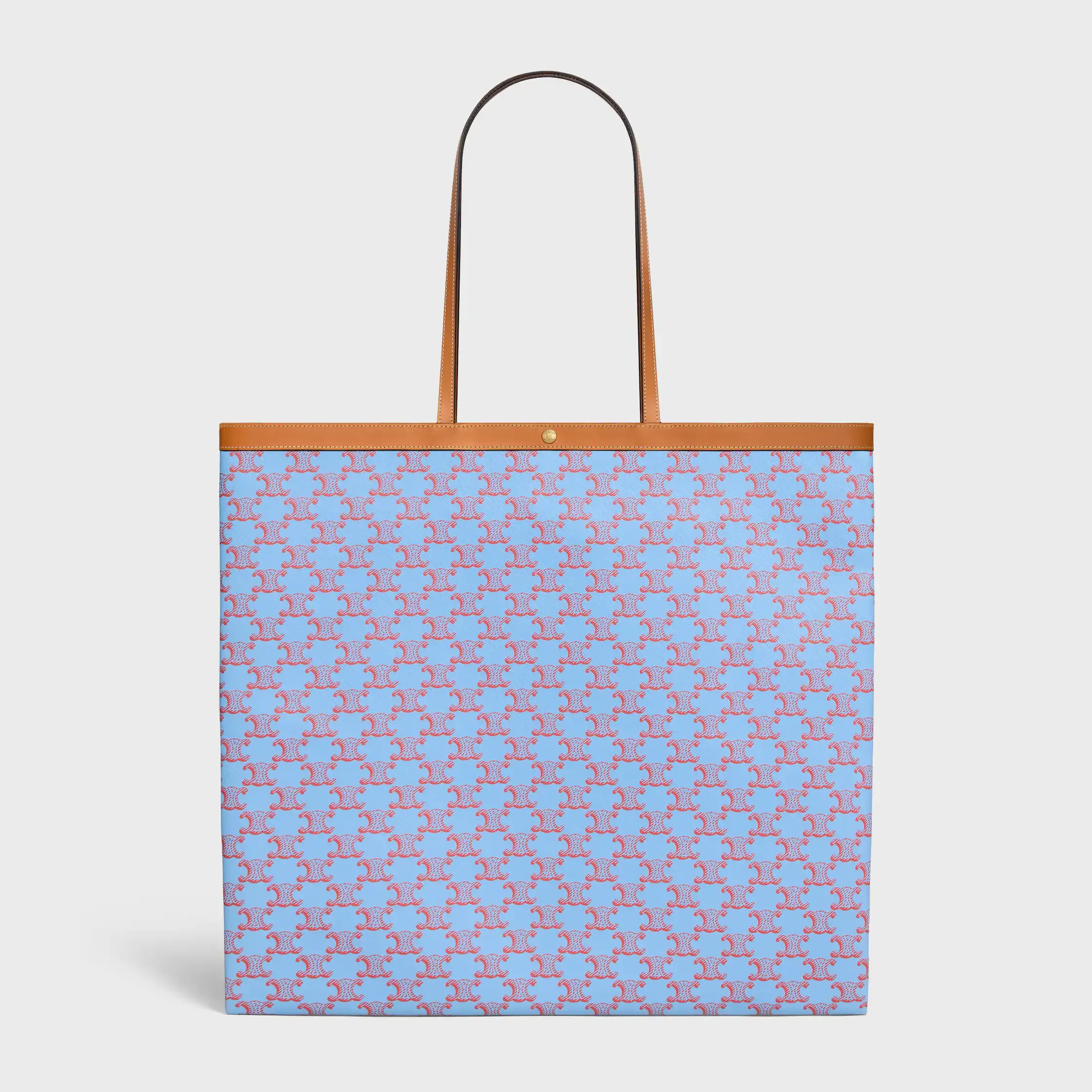 GRAND SAC À MAIN PLAT EN TOILE TRIOMPHE