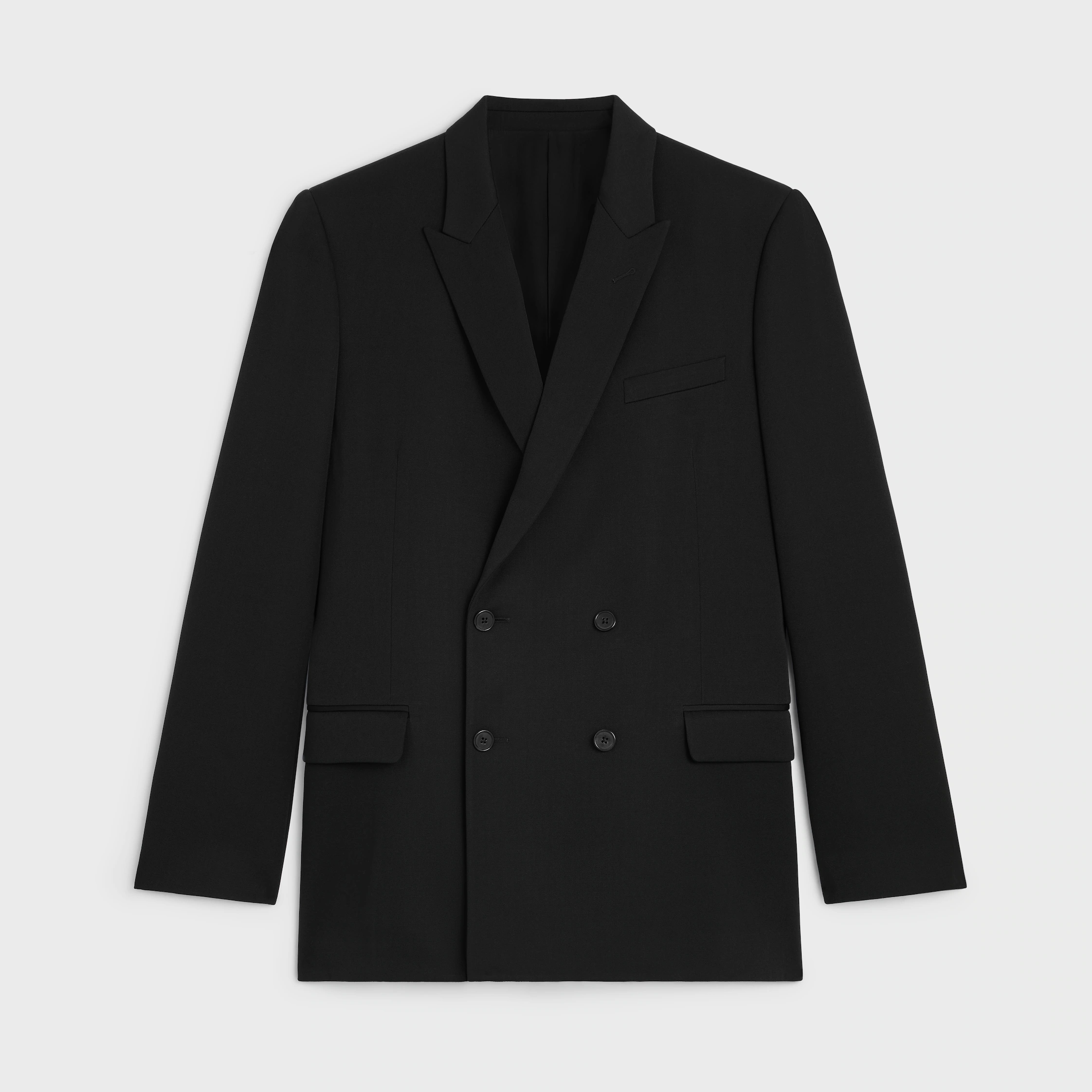 manteau dean en gabardine de laine