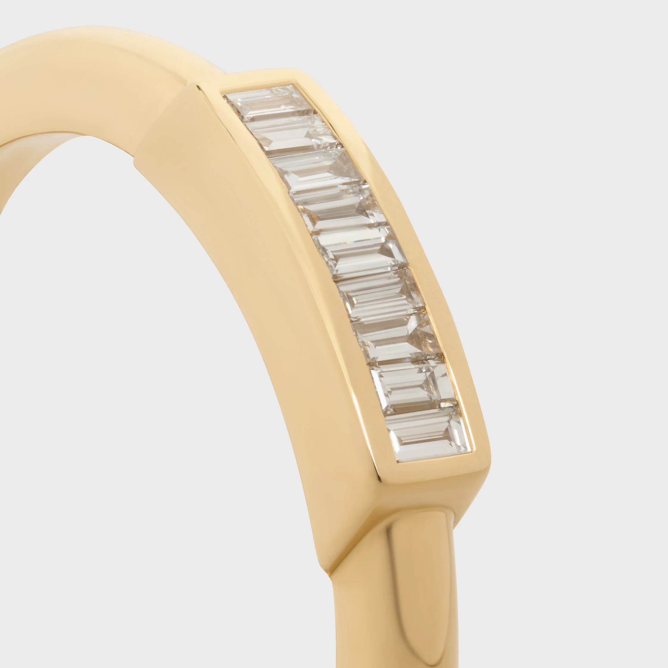 Système Ring en or jaune et diamants