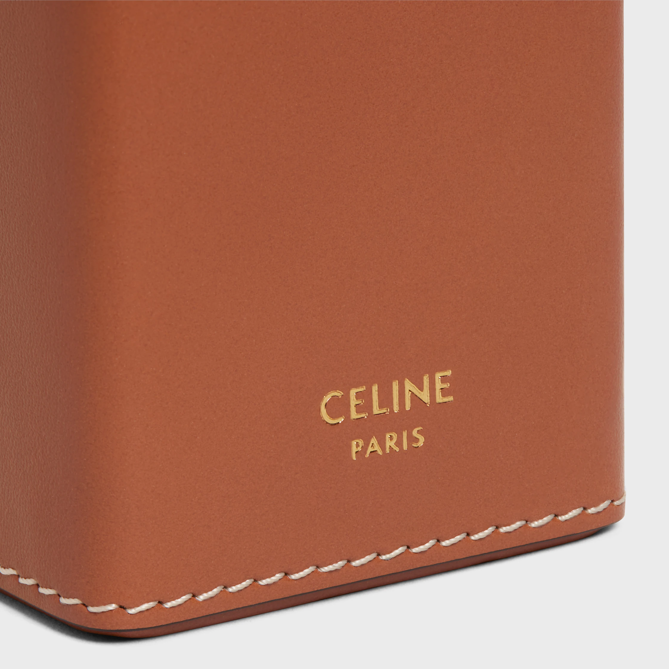 Porte-parfum 100 ml en cuir de veau