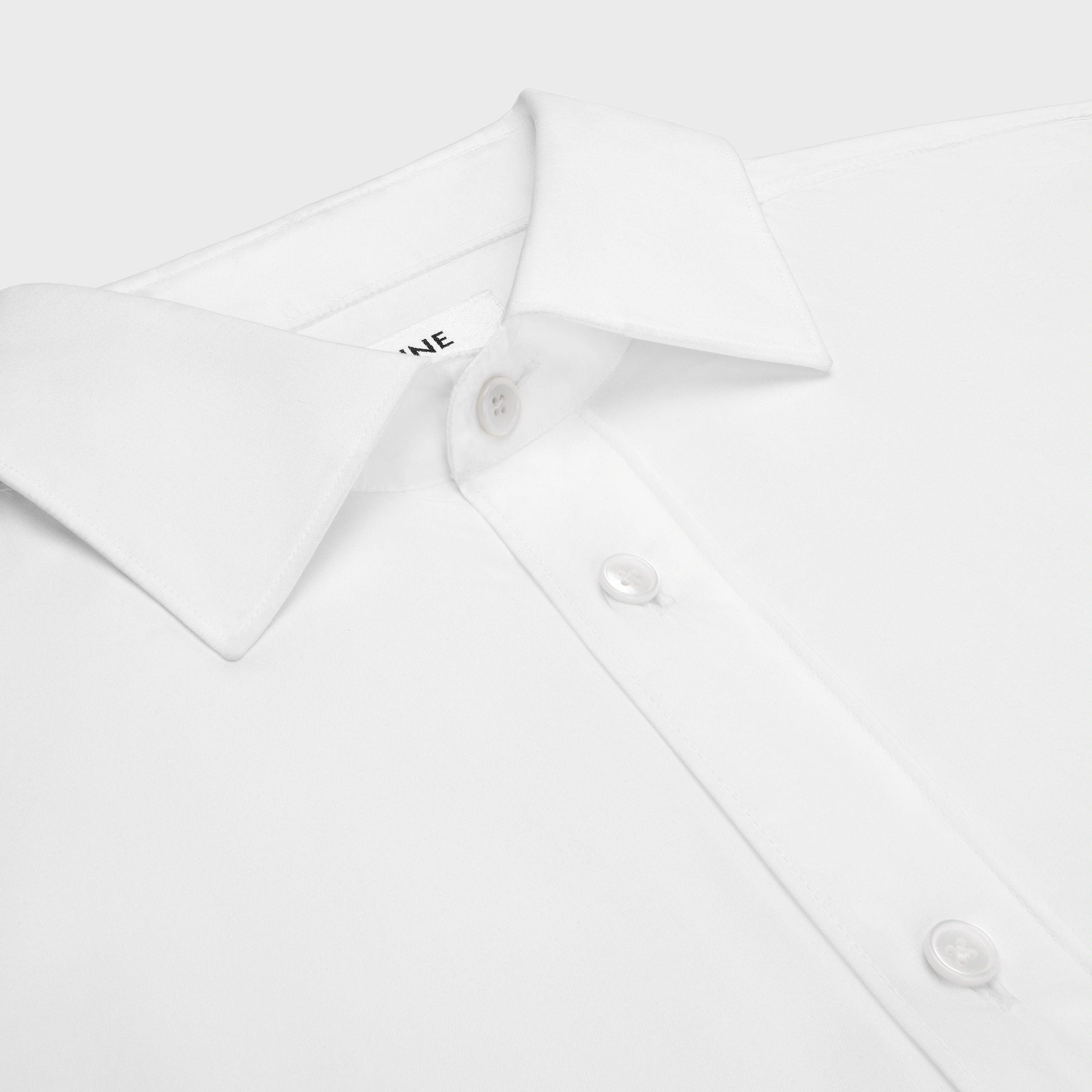 chemise en popeline de coton