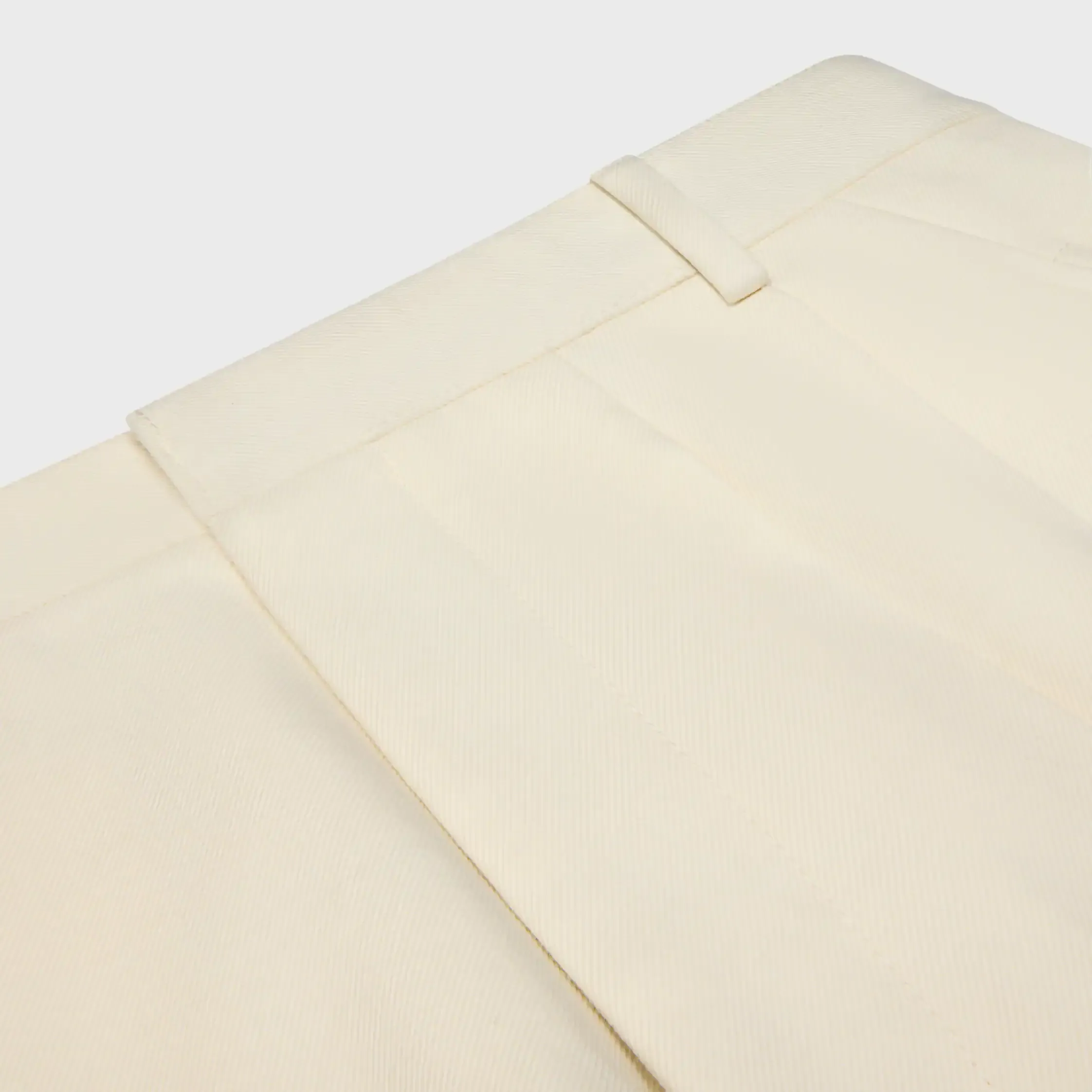 pantalon cropped montauk EN LIGNE DIAGONALE EN LAINAGE