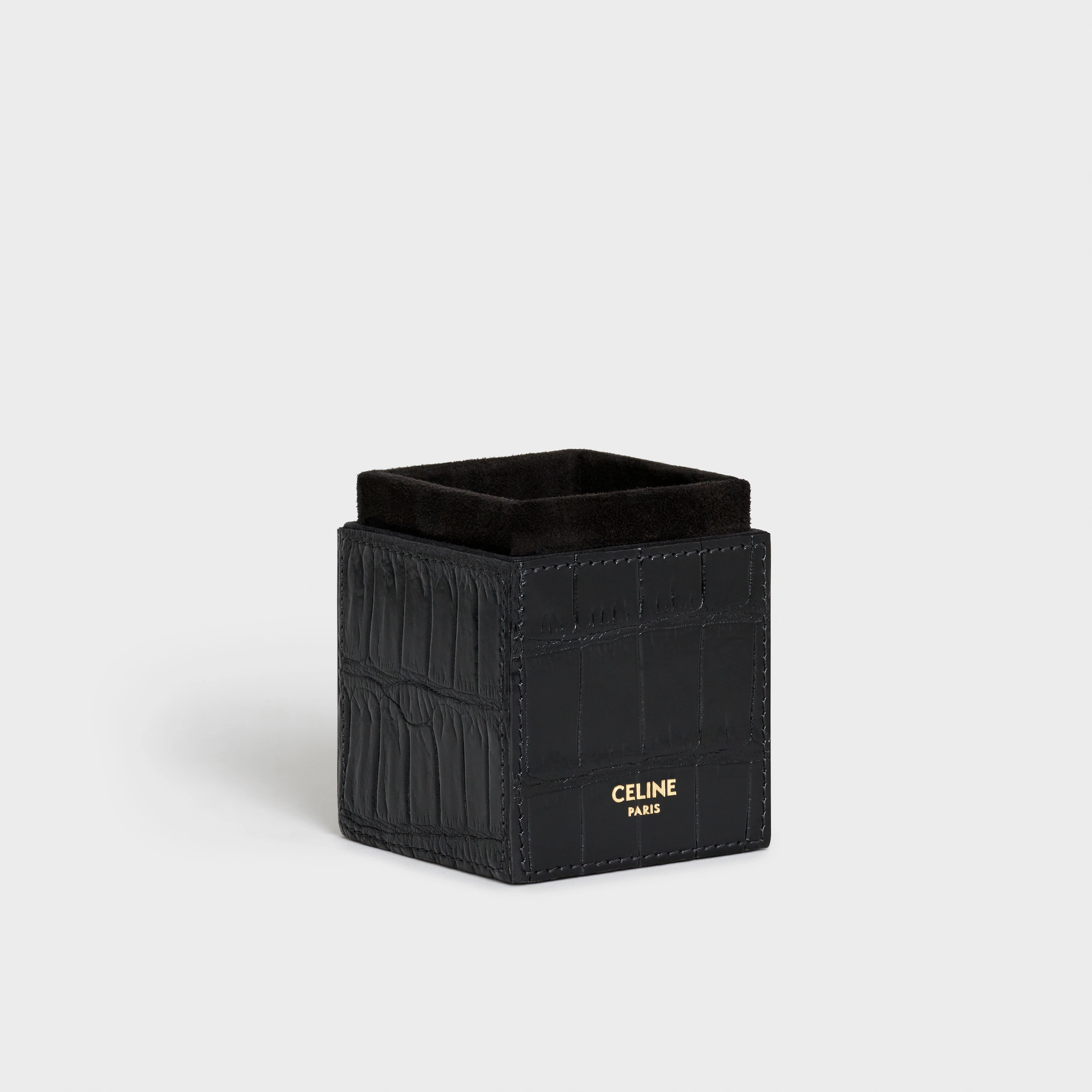 Étui à parfum 100 ml en crocodile