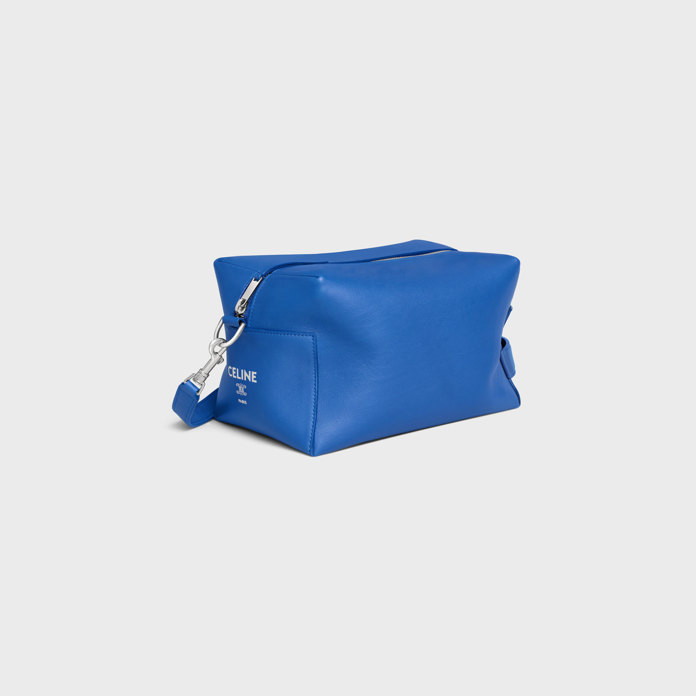 SAC À MAIN PORTÉE À L'ÉPAULE EN VEAU LISSÉ