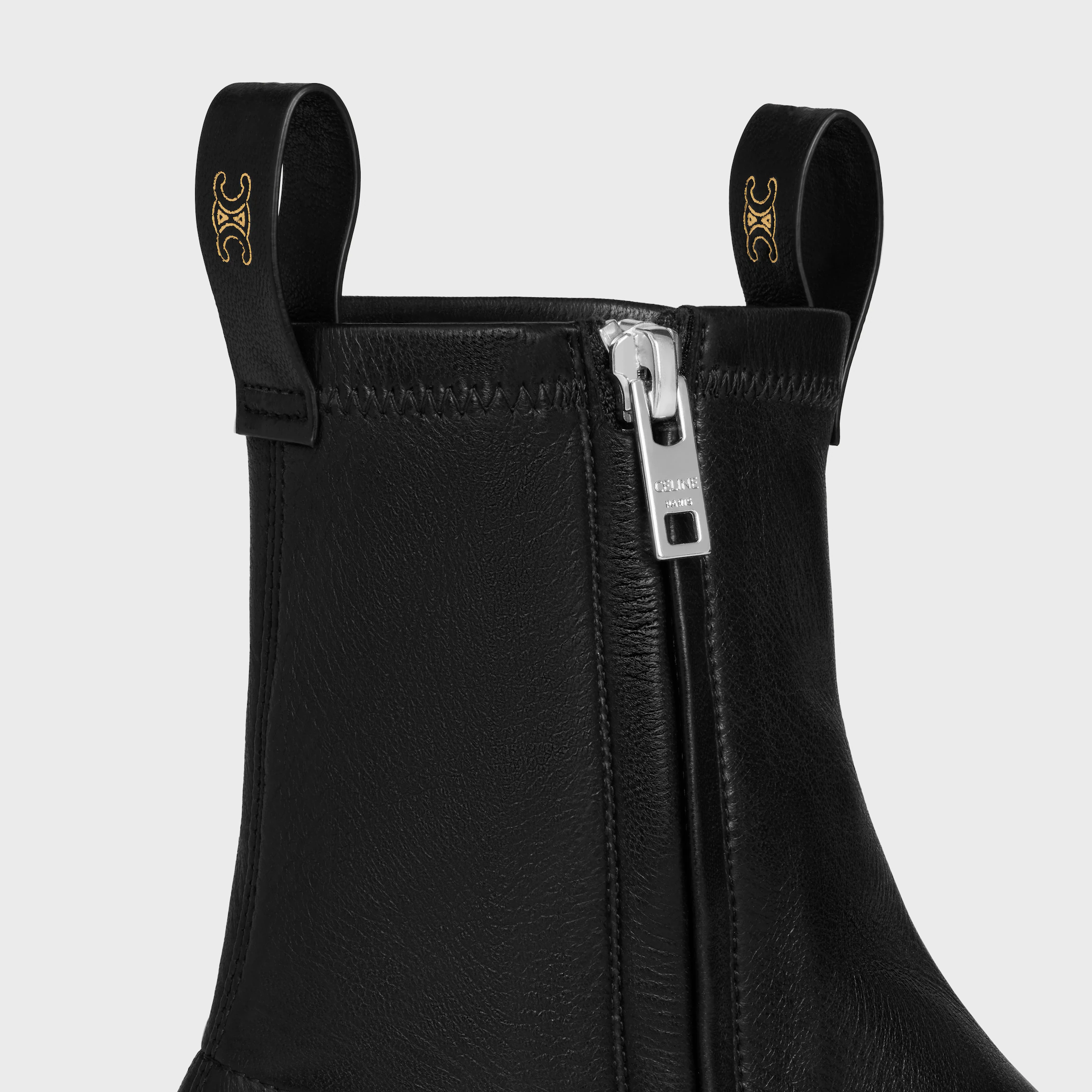 FLOW - BOTTE À FERMETURE ÉCLIPSE EN PEAU DE MOUTON EXTENSIBLE
