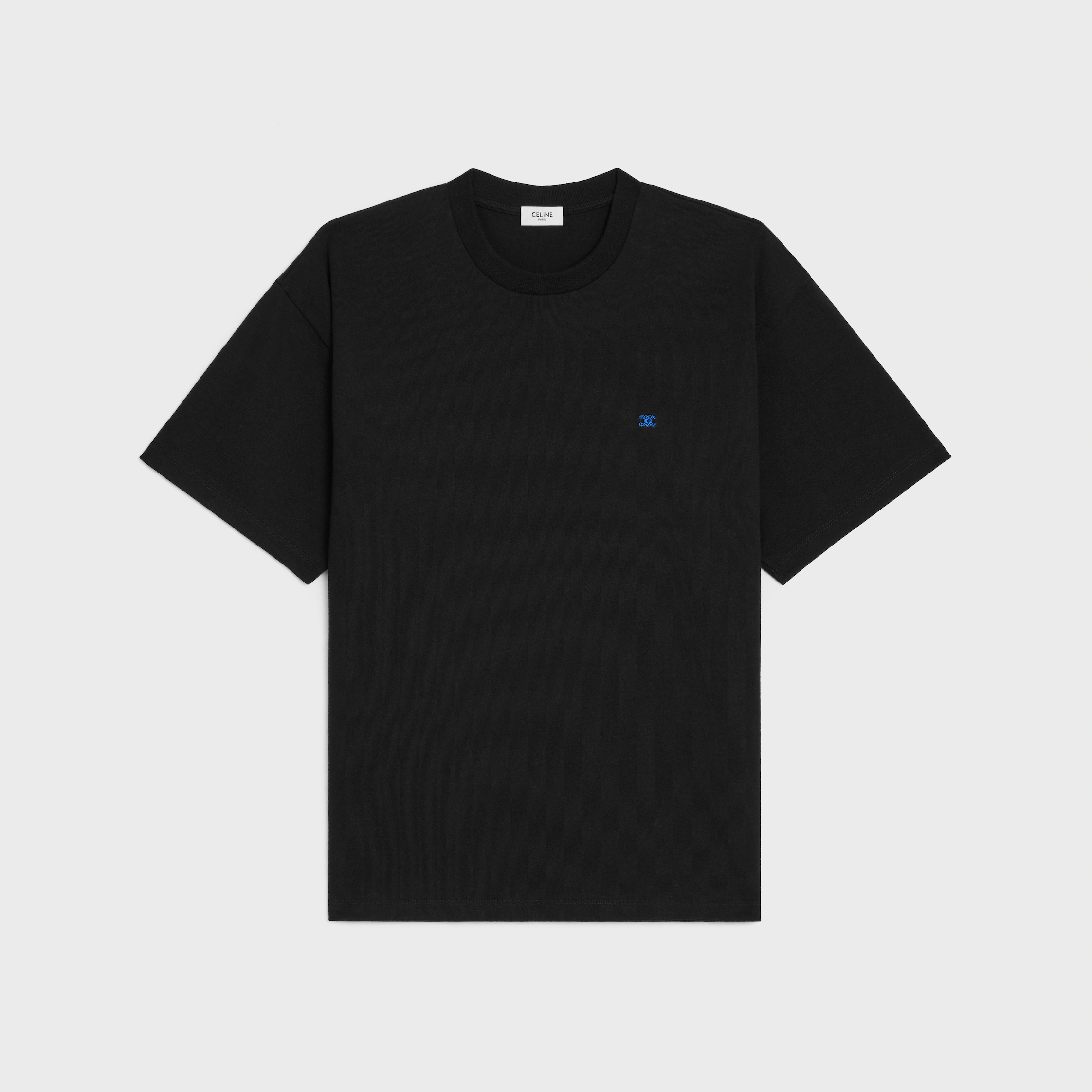 T-SHIRT DÉSÉNTRÉ EN COTON JERSEY