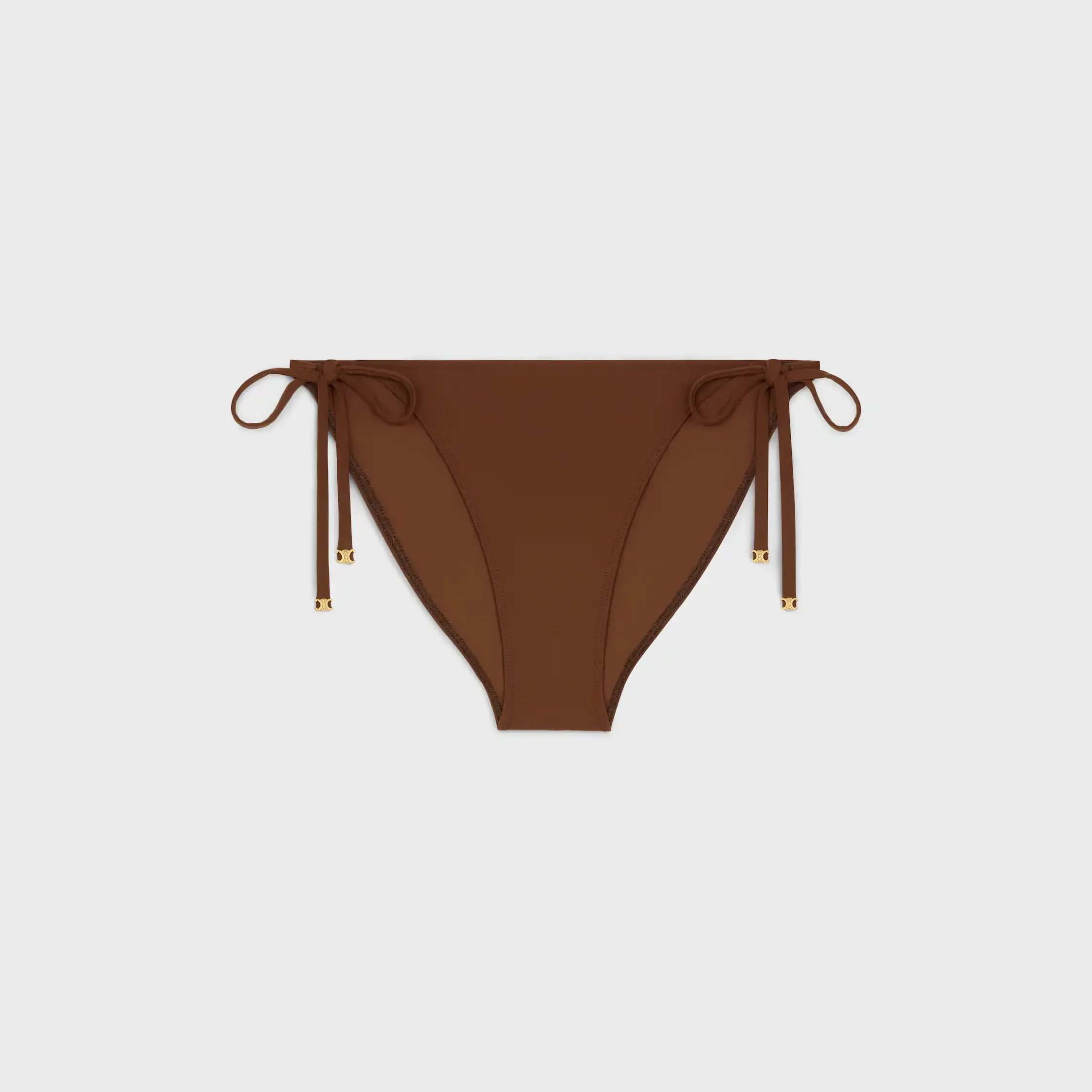 maillot de bain triomphe à boutons en jersey mat