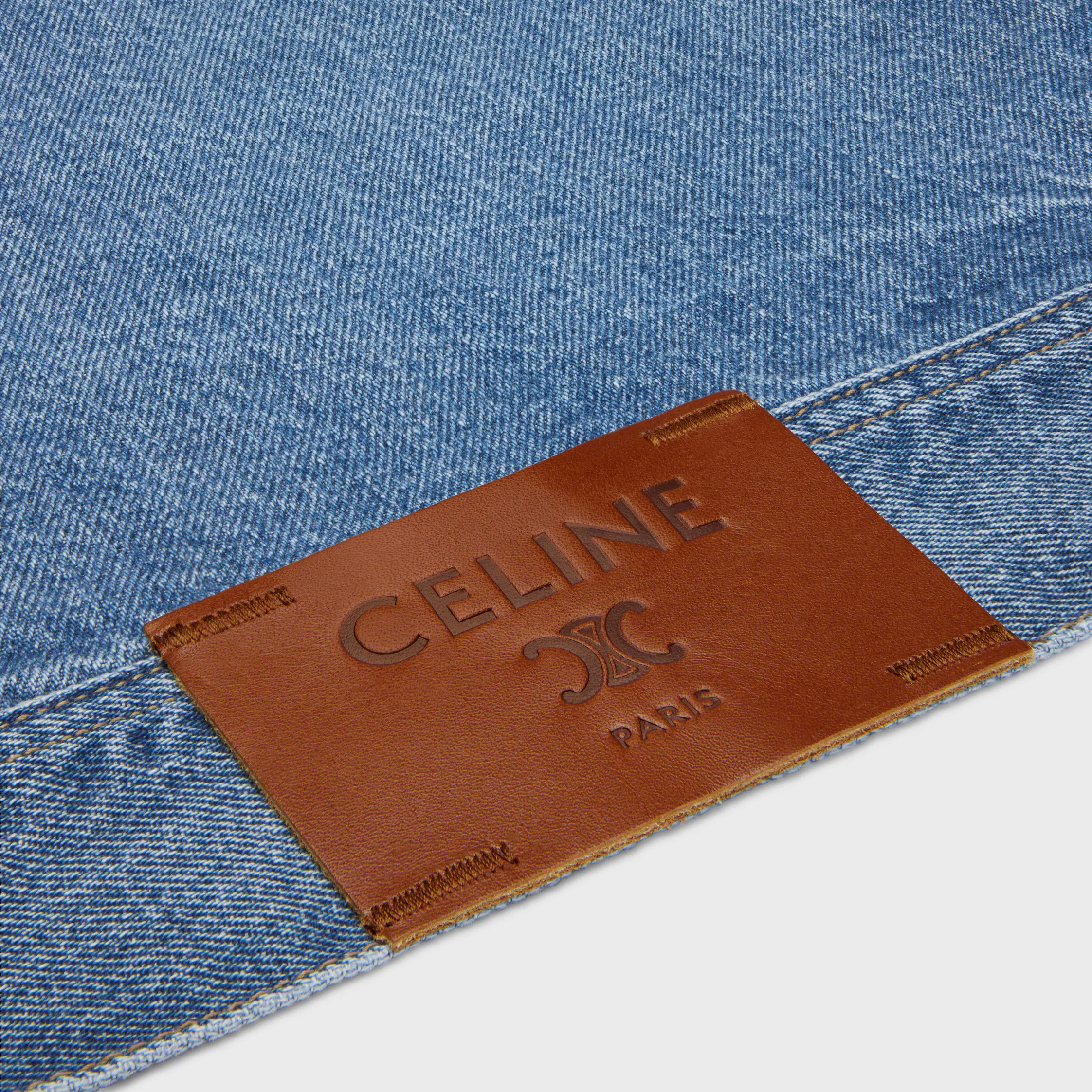 Veste trucker en denim coton