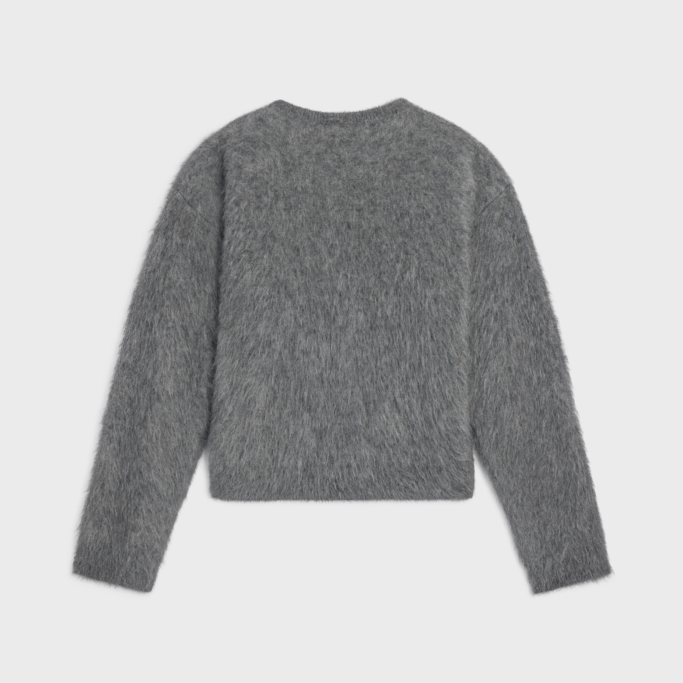pull col rond IN mohair brossé