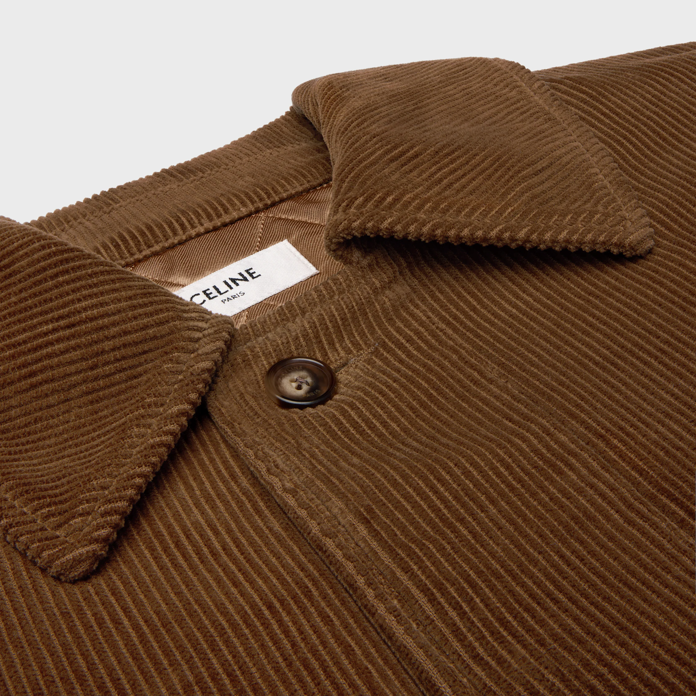 Veste en velours côtelé