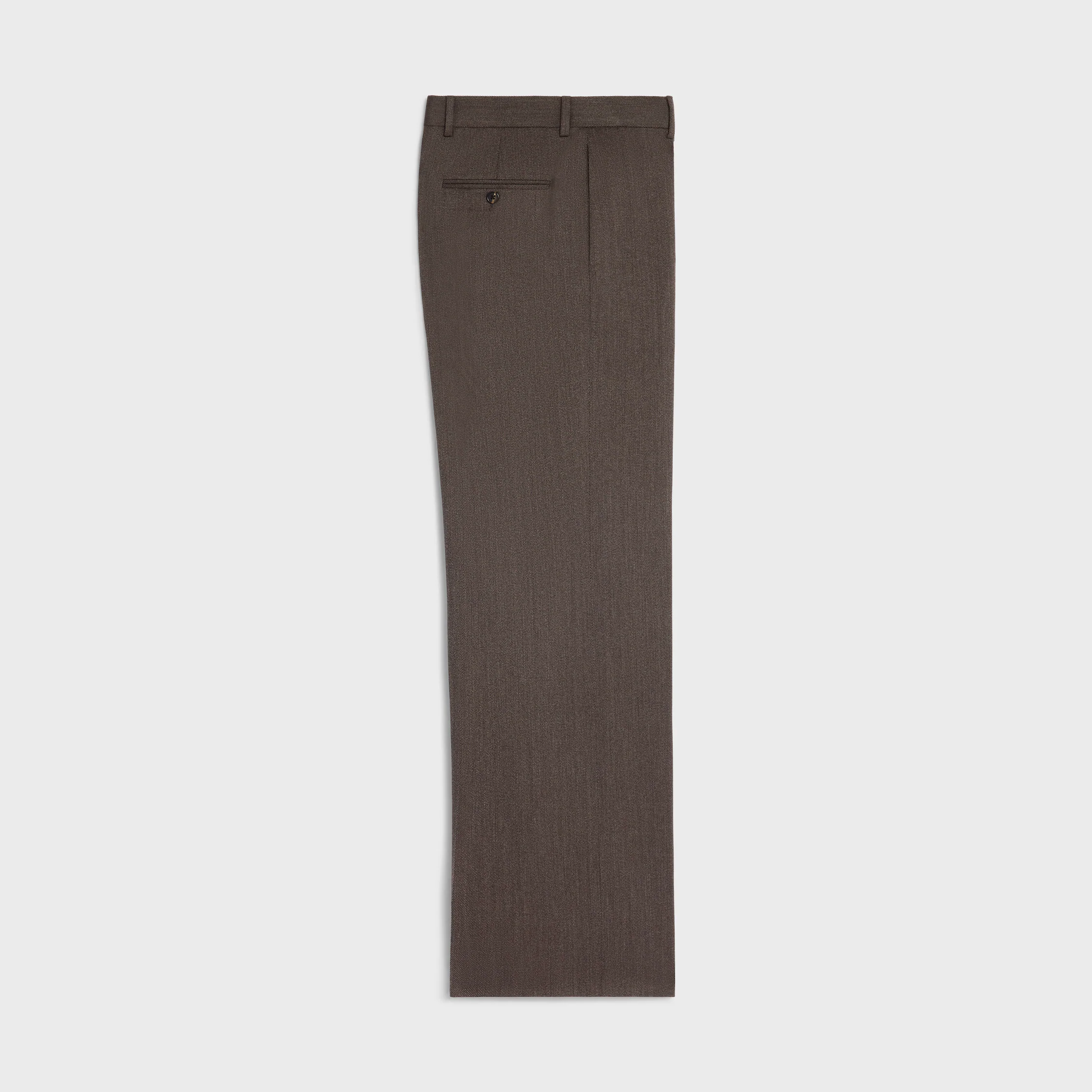 pantalon ethan en gabardine de laine