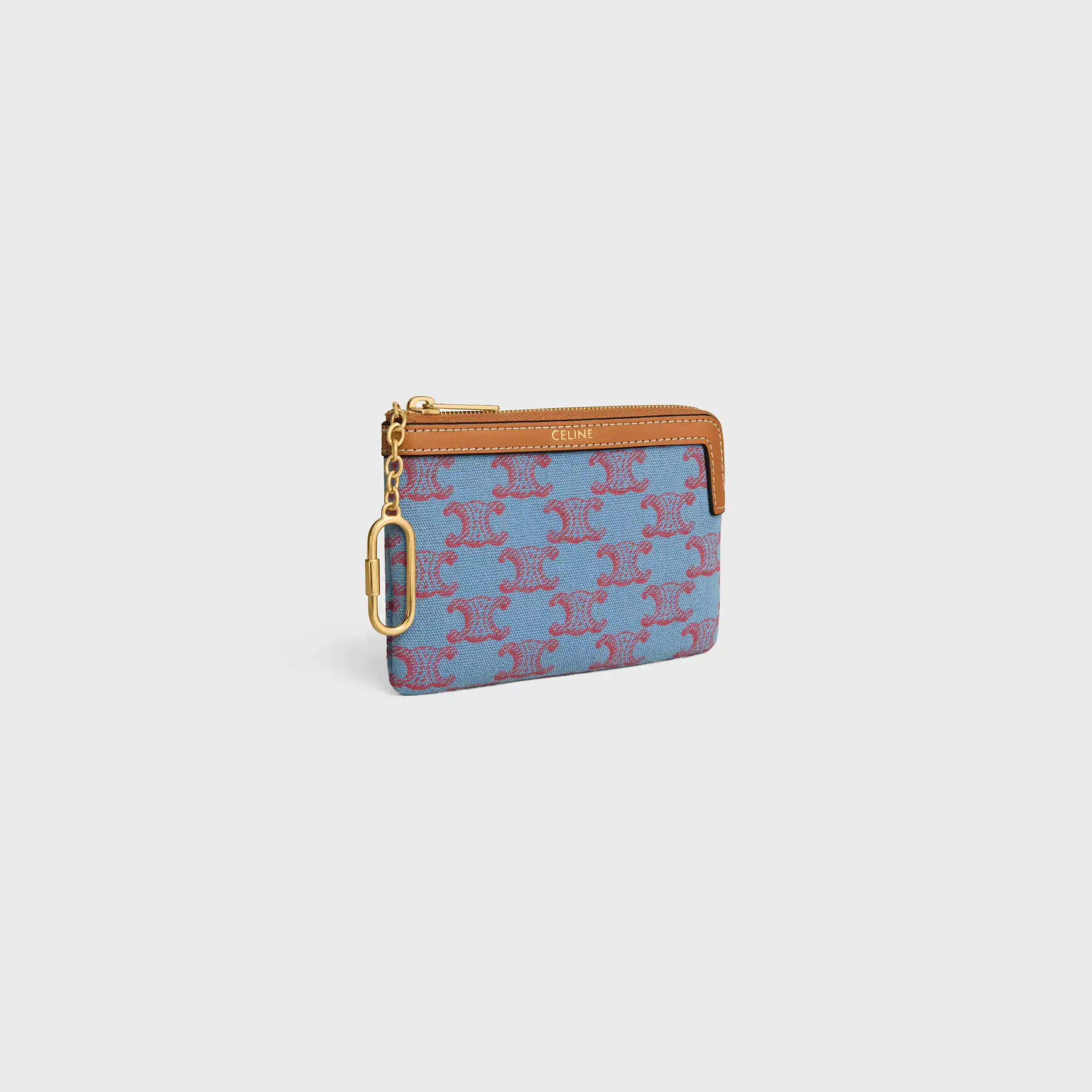 Porte-monnaie en tissu avec motif Triomphe partout