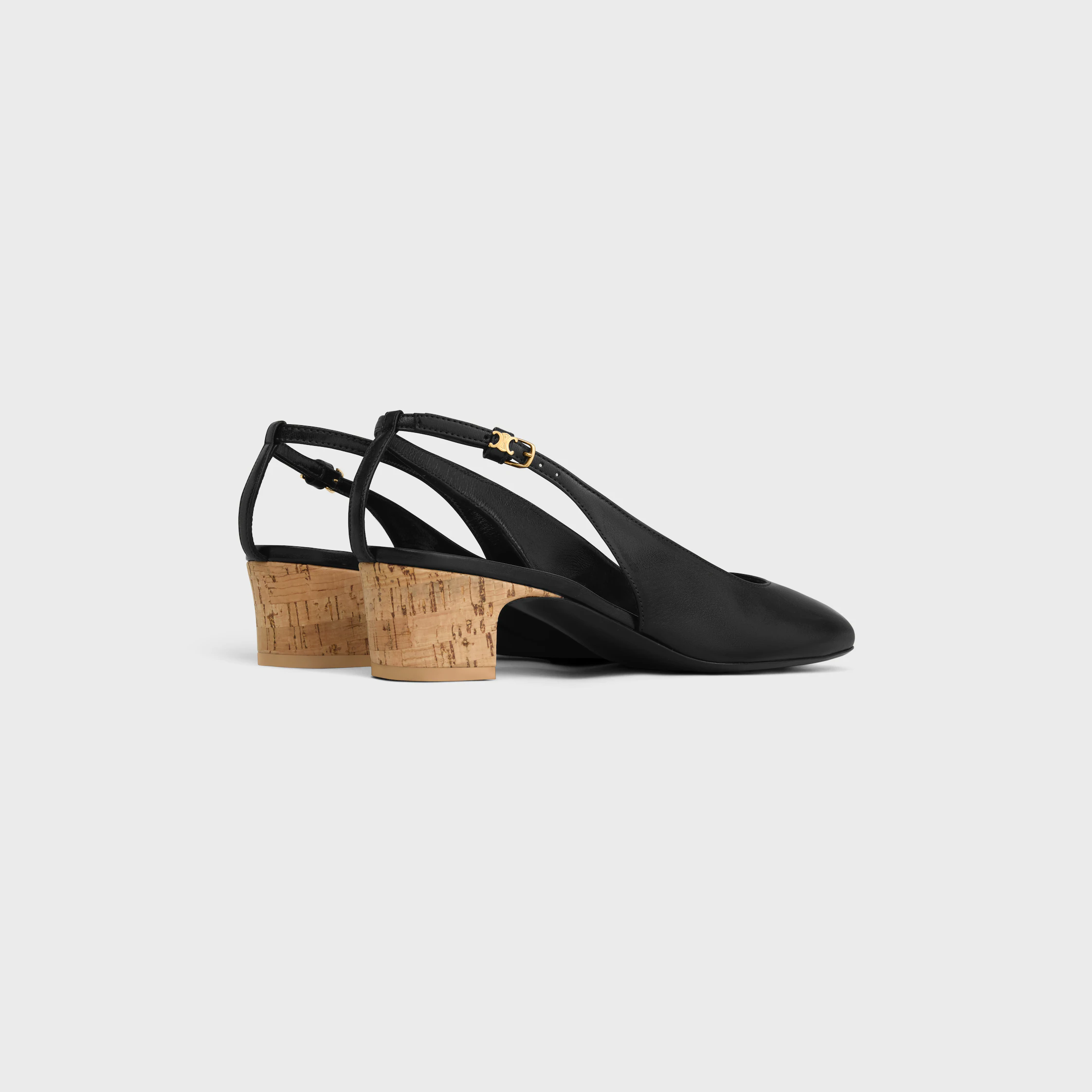 SLINGBACK NEO CITY EN PEAU DE CHÈVRE