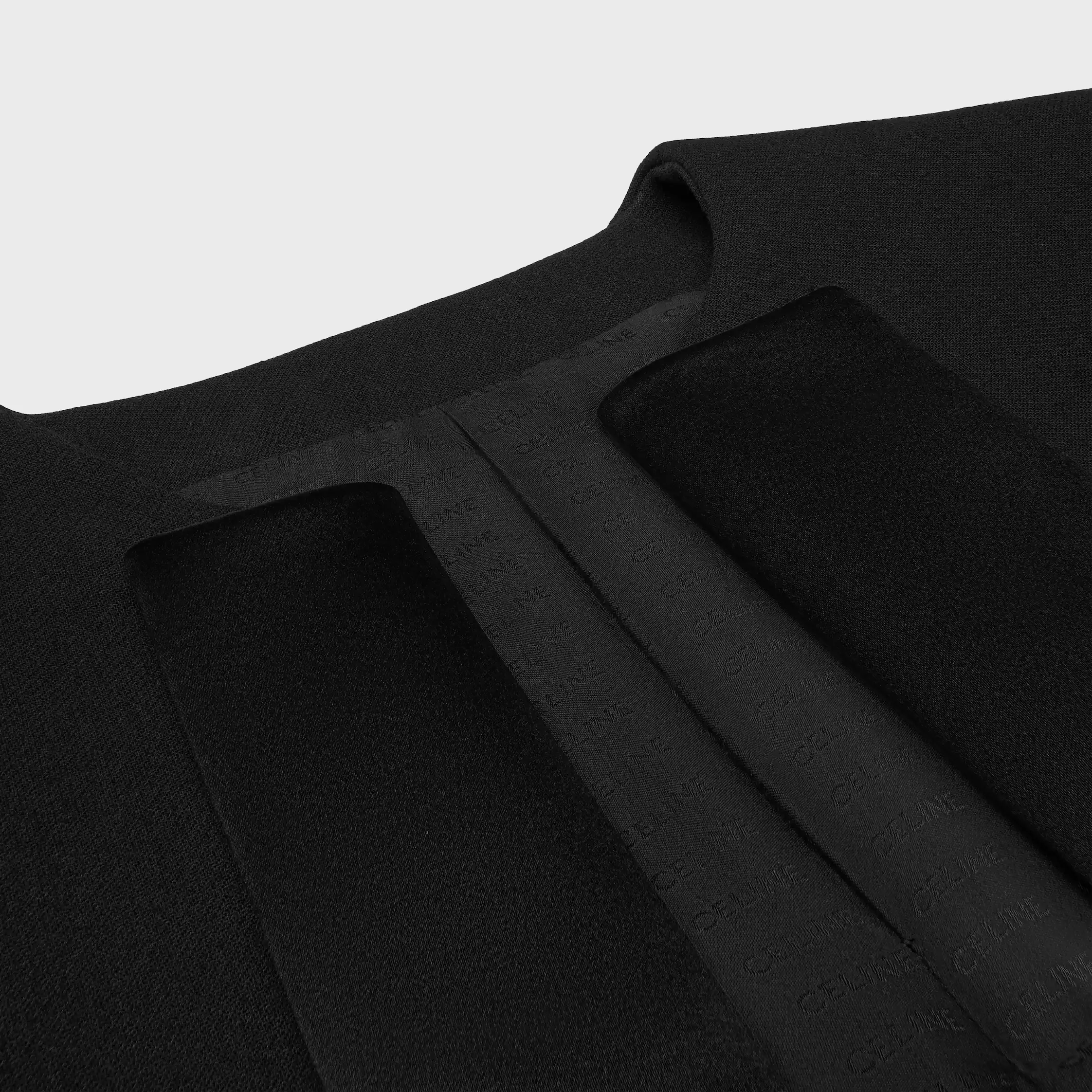 Veste boléro IN double crêpe de laine