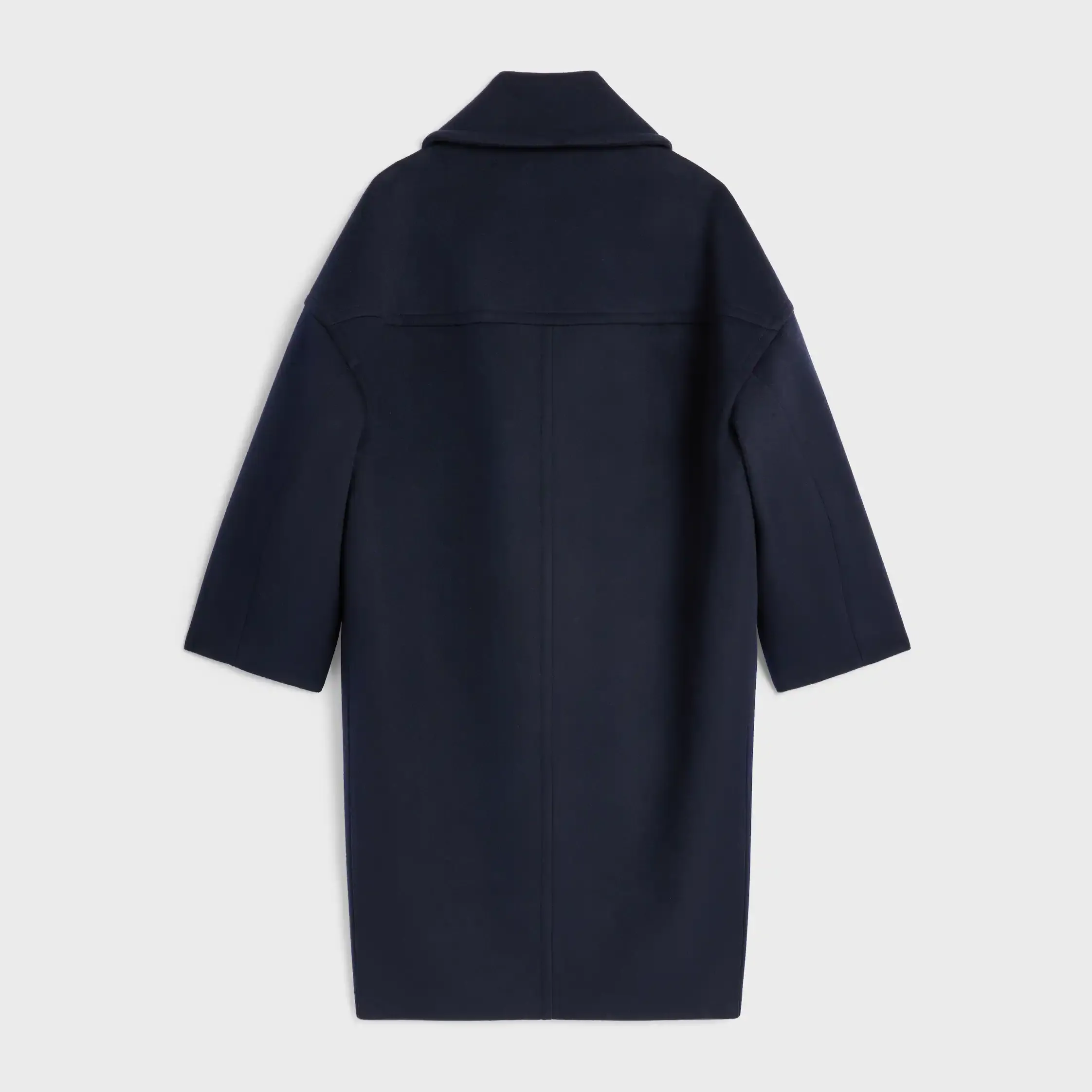 long peacoat EN FEUTRE DE LAINES