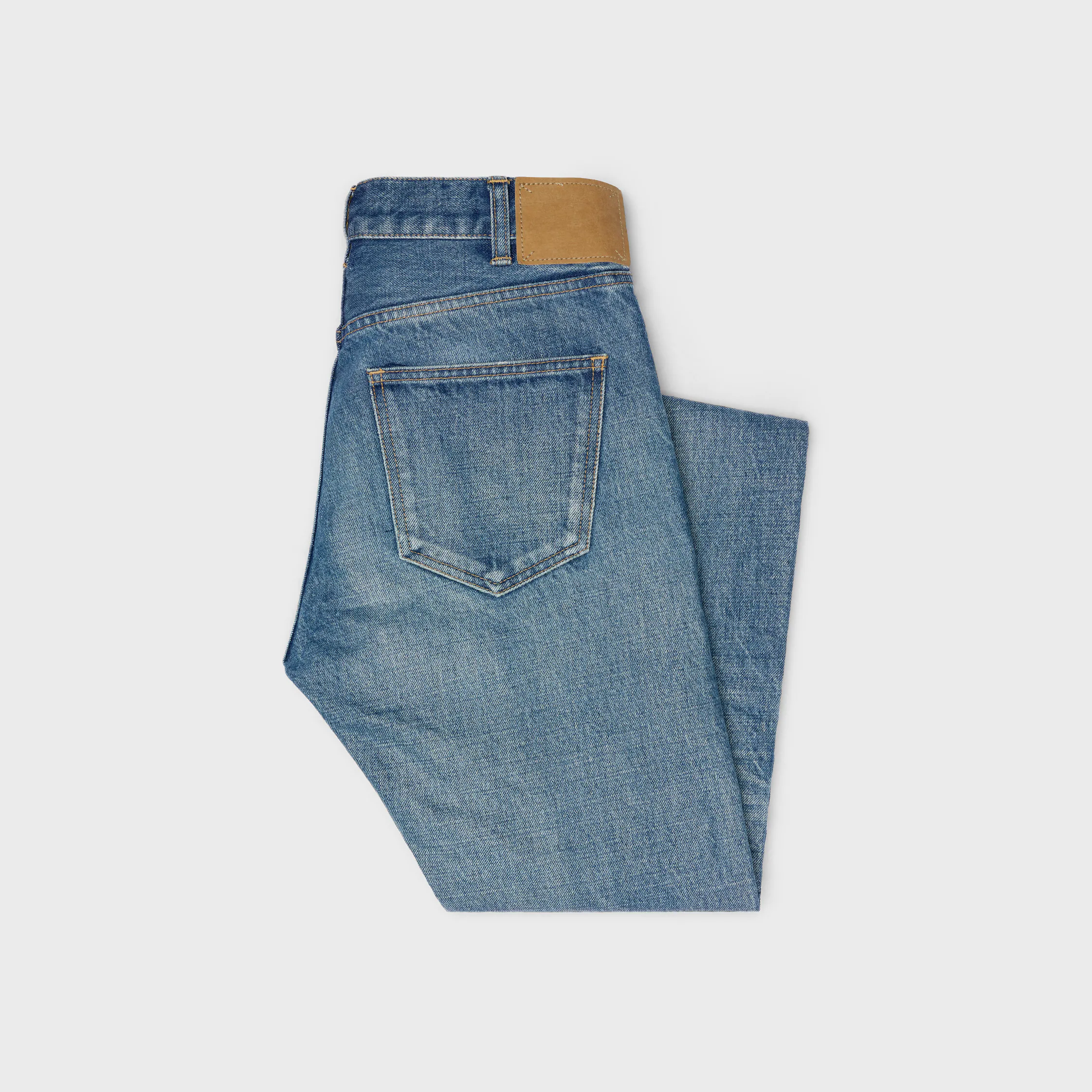Jean Lou en denim de coton