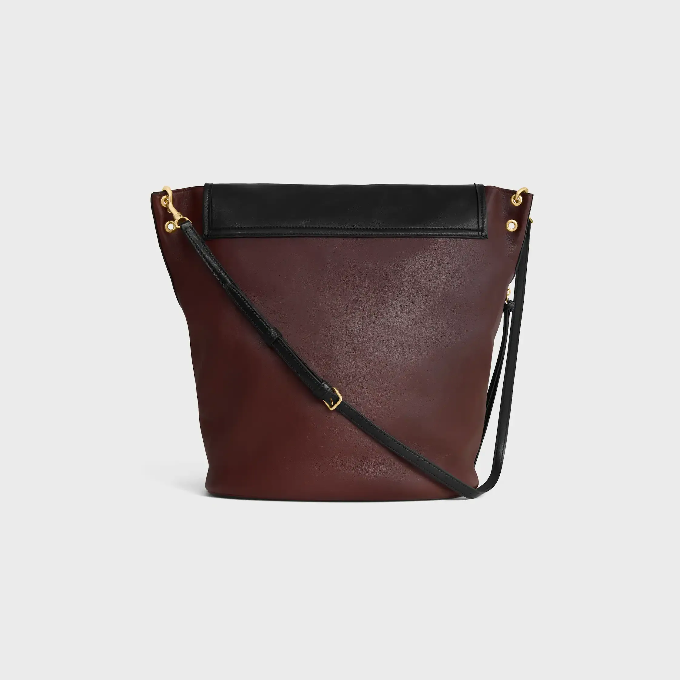 SAC À MAIN SOFT TRIOMPHE EN PEAU DE MOUTON DOUCE ET BRILLANTE