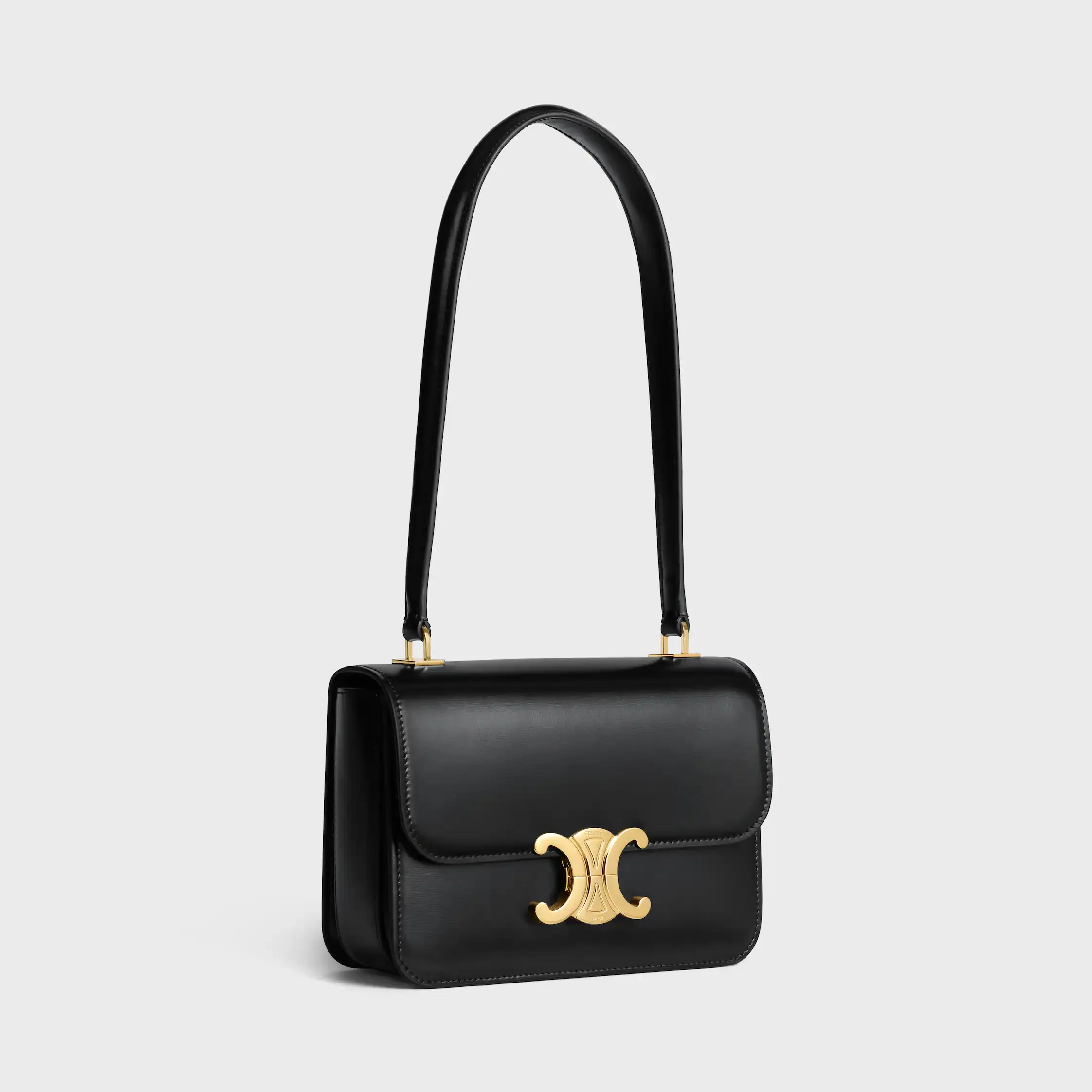 Sac TEEN GARANCE en cuir de veau brillant