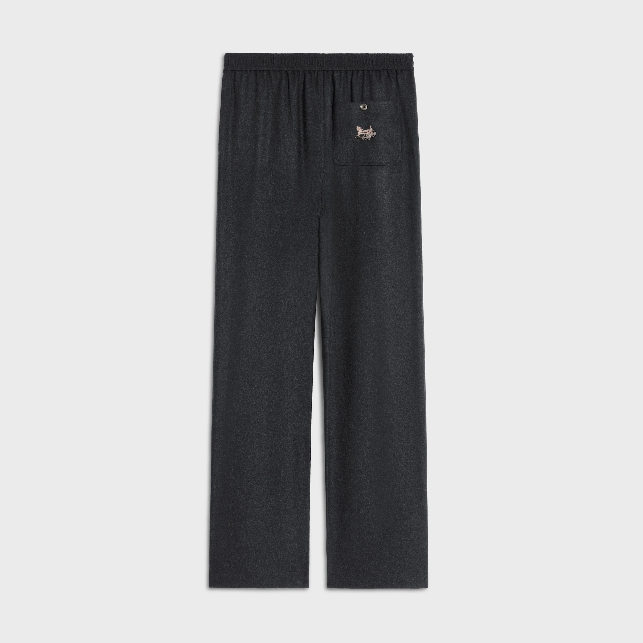 Pantalon en flanelle de cachemire