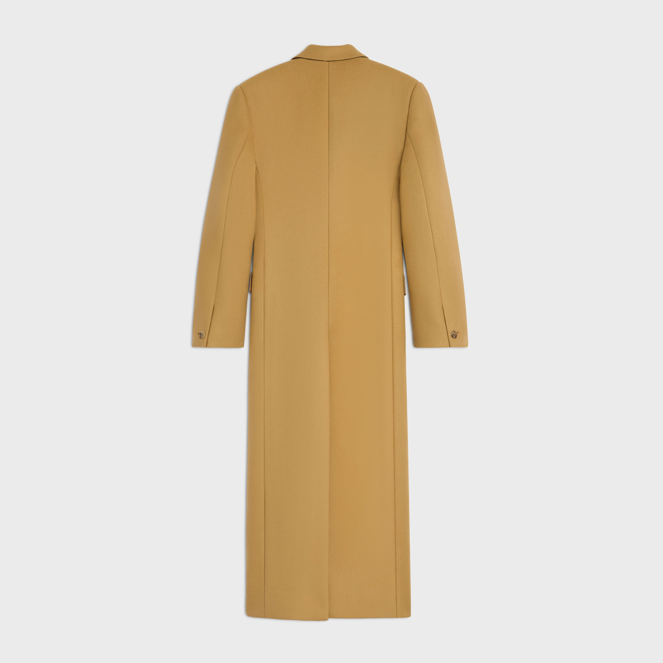 manteau colonne IN DOUBLE FACE CASHMERE