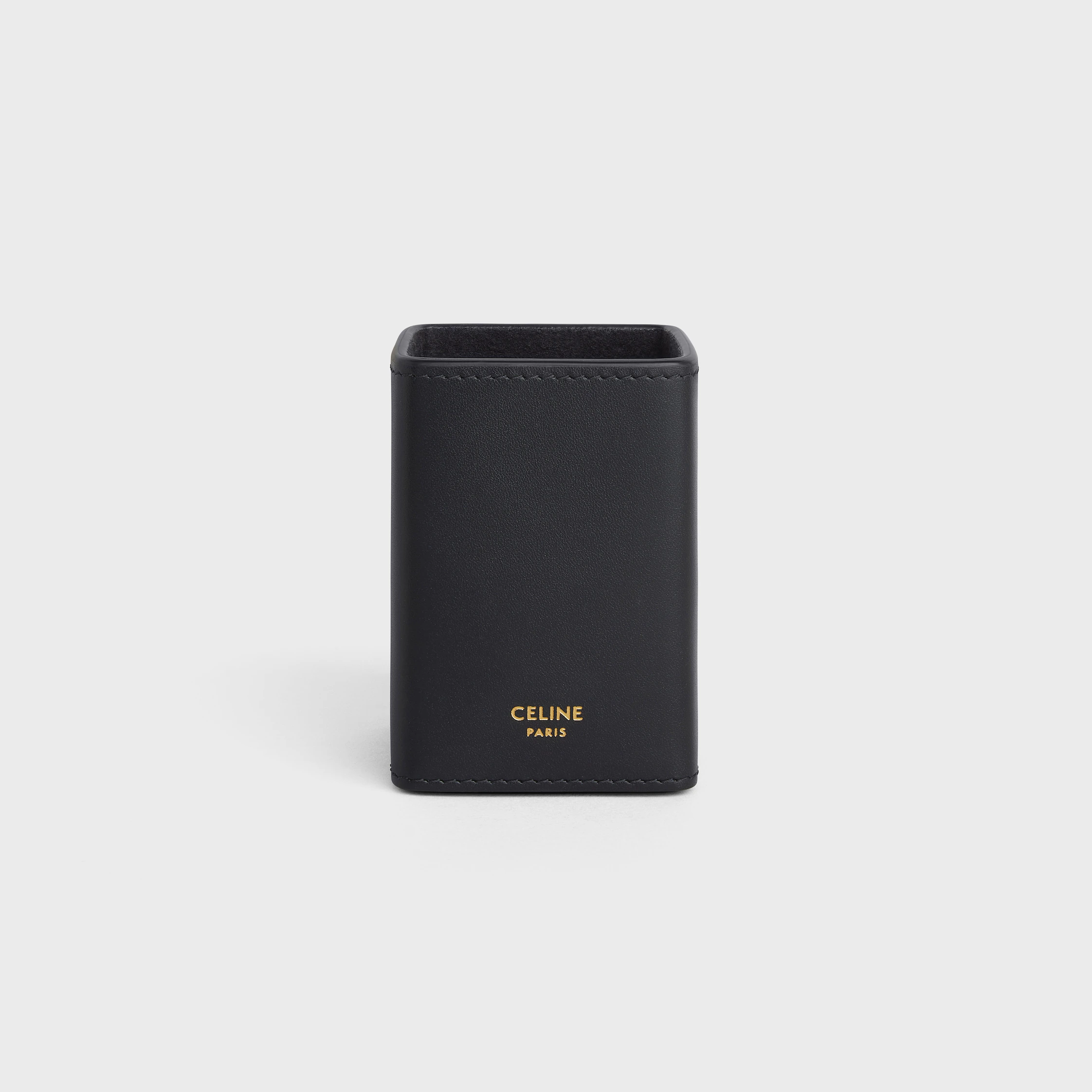 porte-parfum 100 ml en cuir de veau brillant
