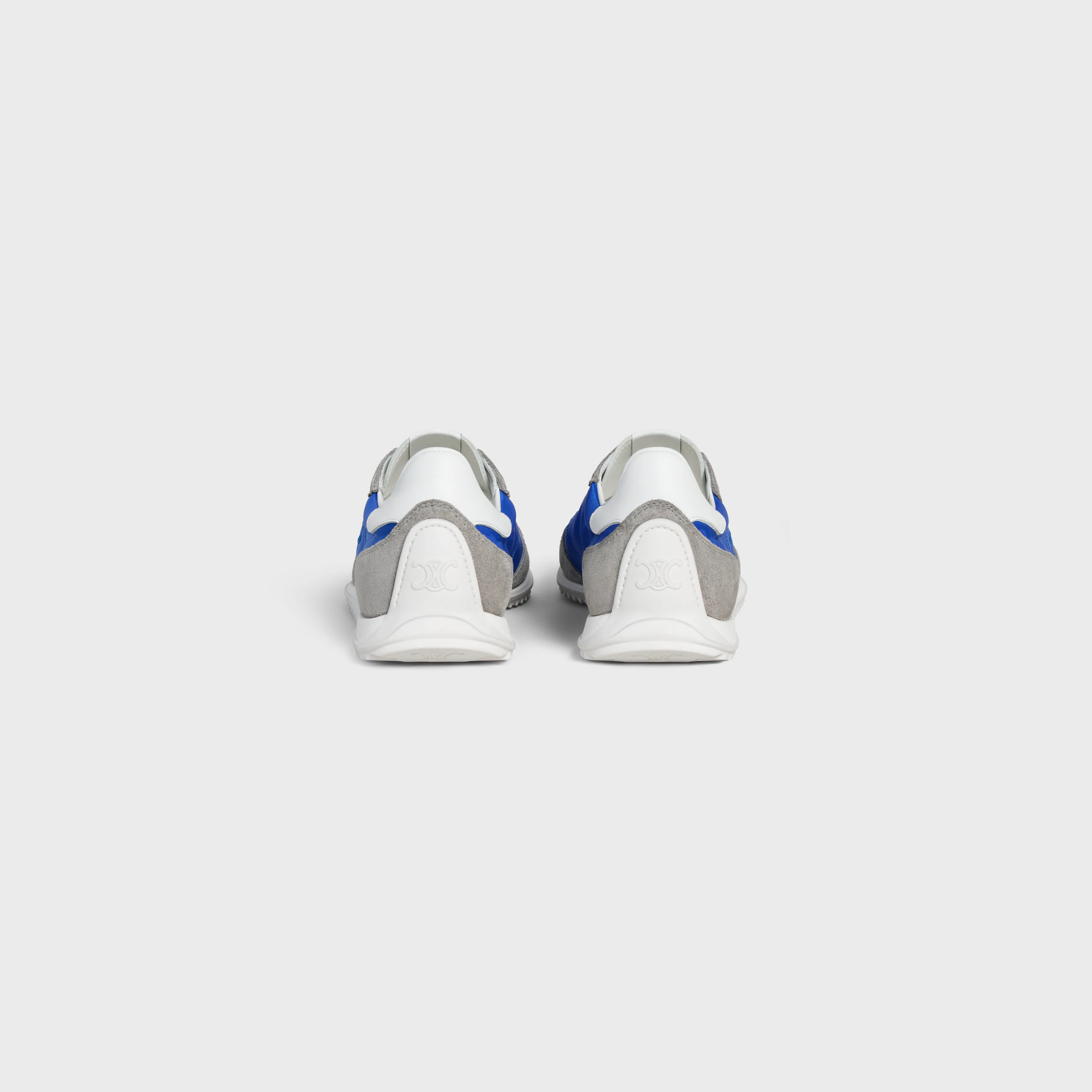 SNEAKER RACER EN NYLON, SUÈDE DE VEAU ET VEAU