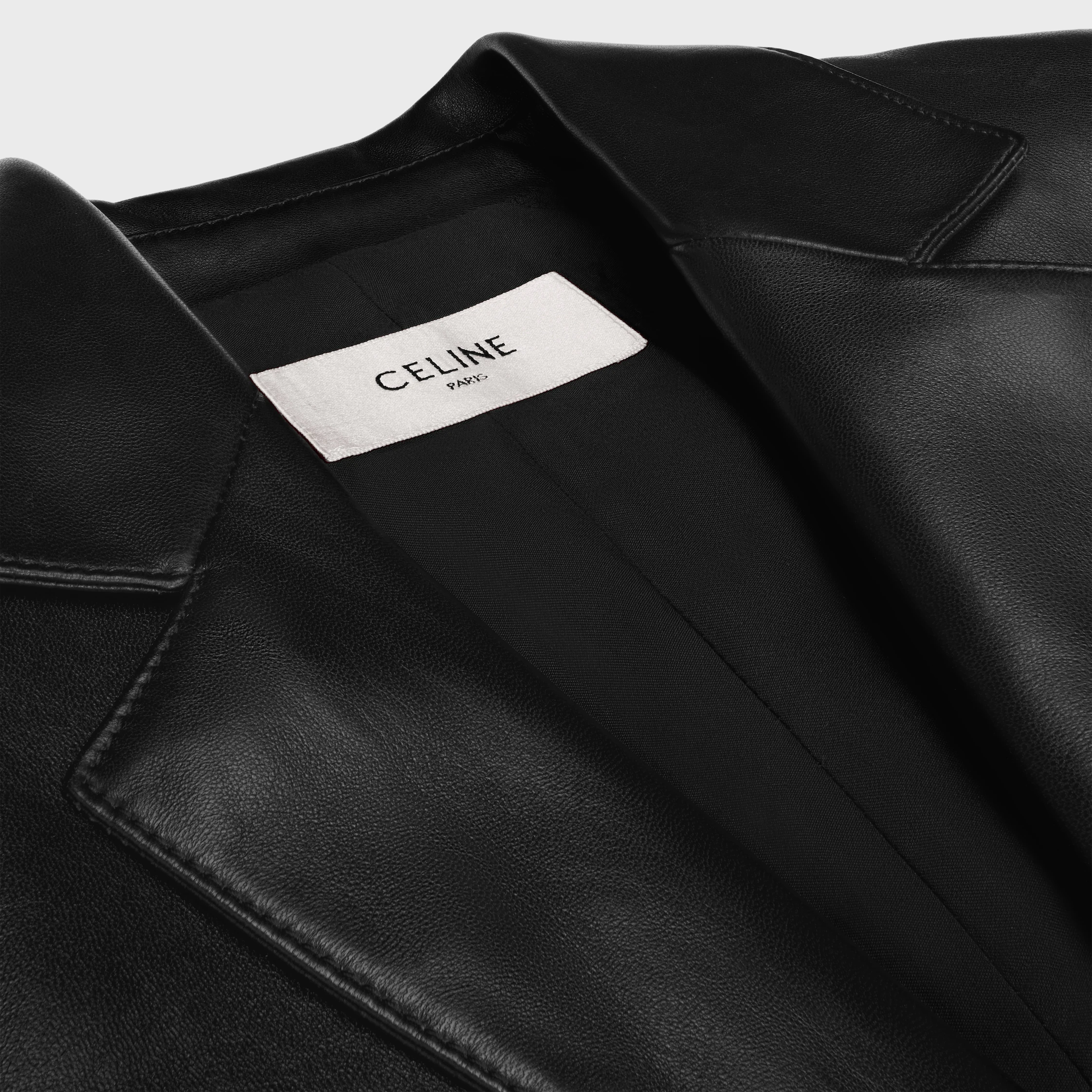 Veste sur mesure en peau de mouton