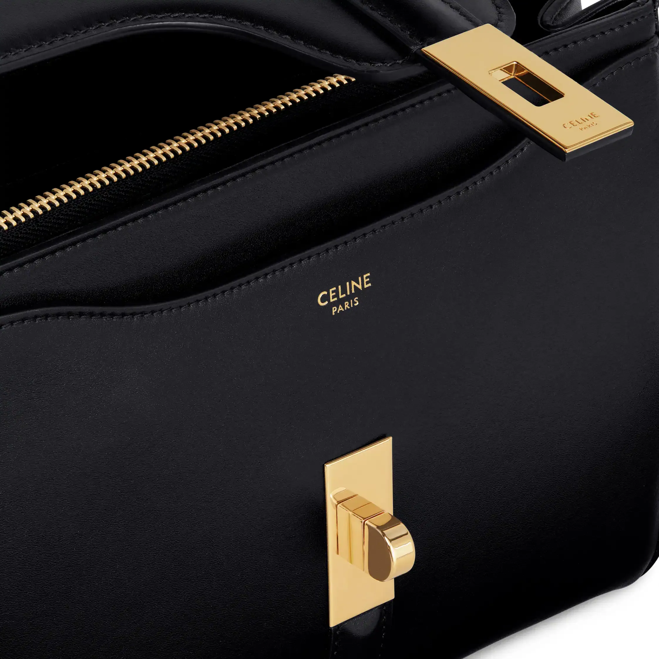 Petit sac 16 en cuir de veau satiné