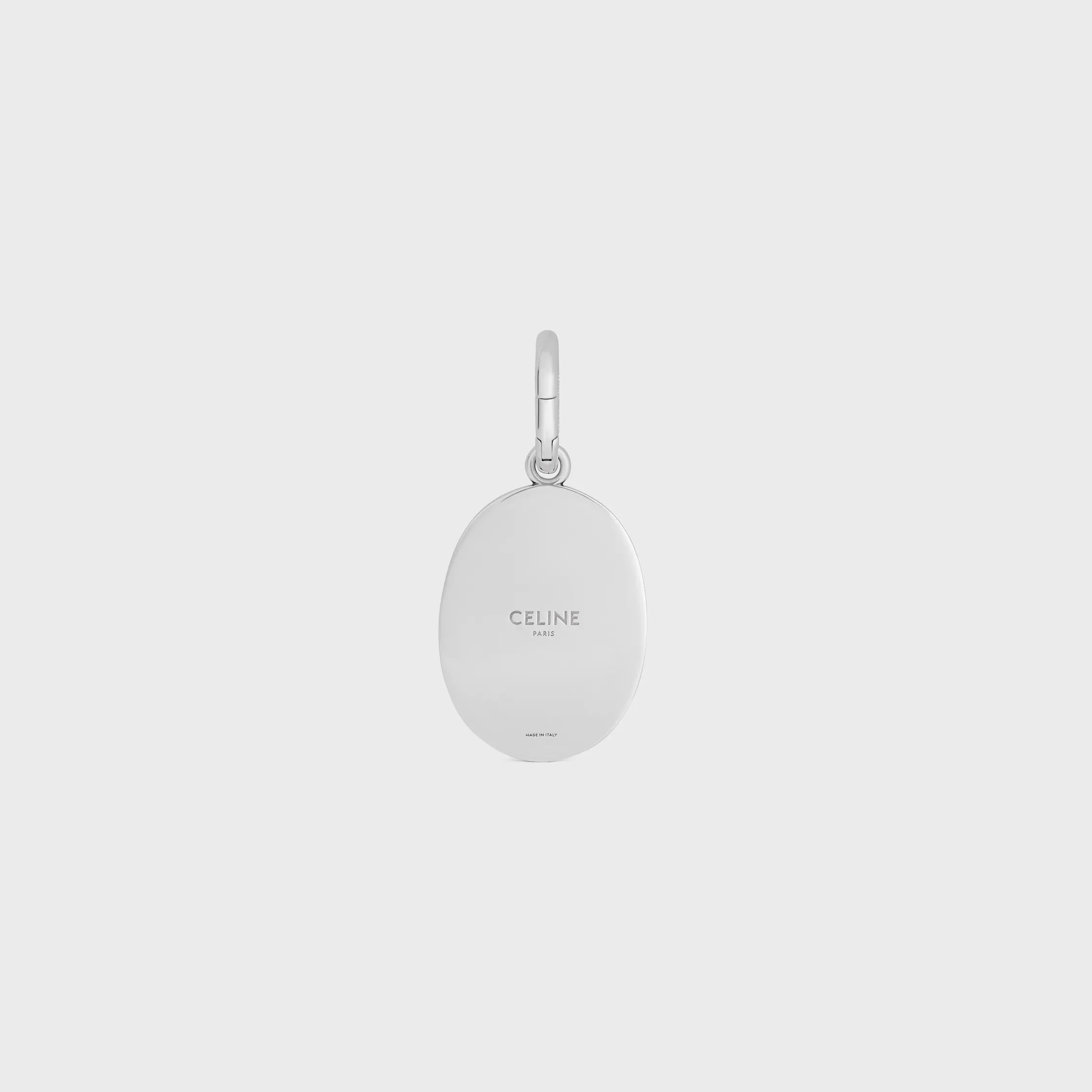 CHARM MAISON CELINE MÉDAILLE EN LAiton FINI RHODIUM