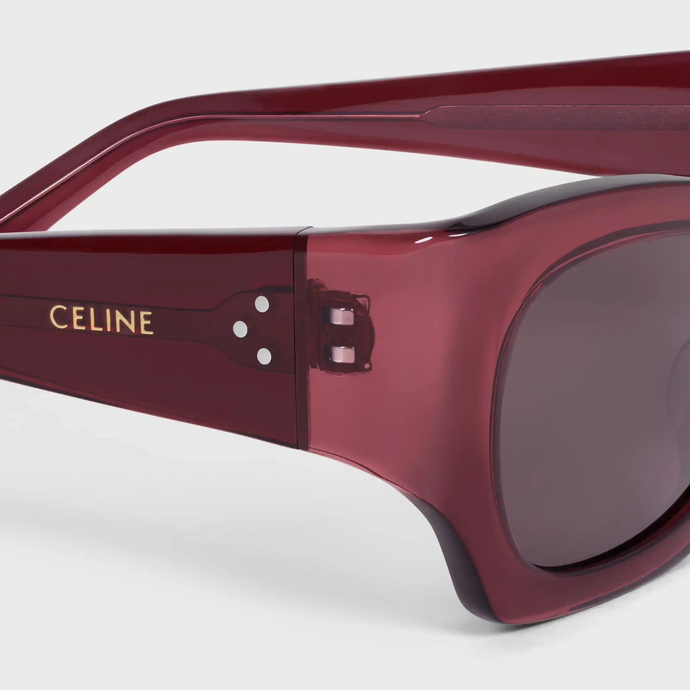 Lunettes de soleil S333 graphiques en acétate